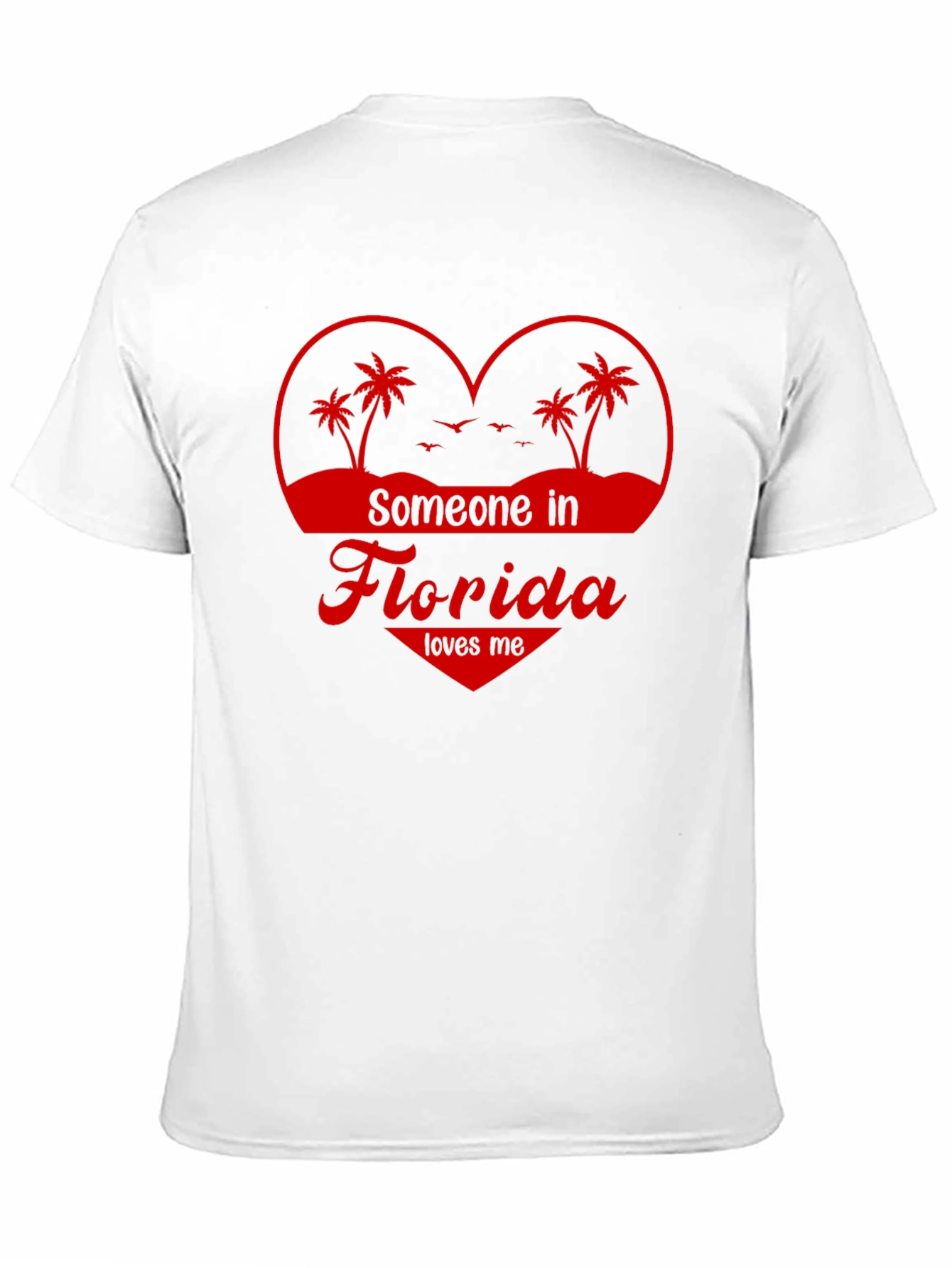 Florida Love Graphic Tee - Heart Design