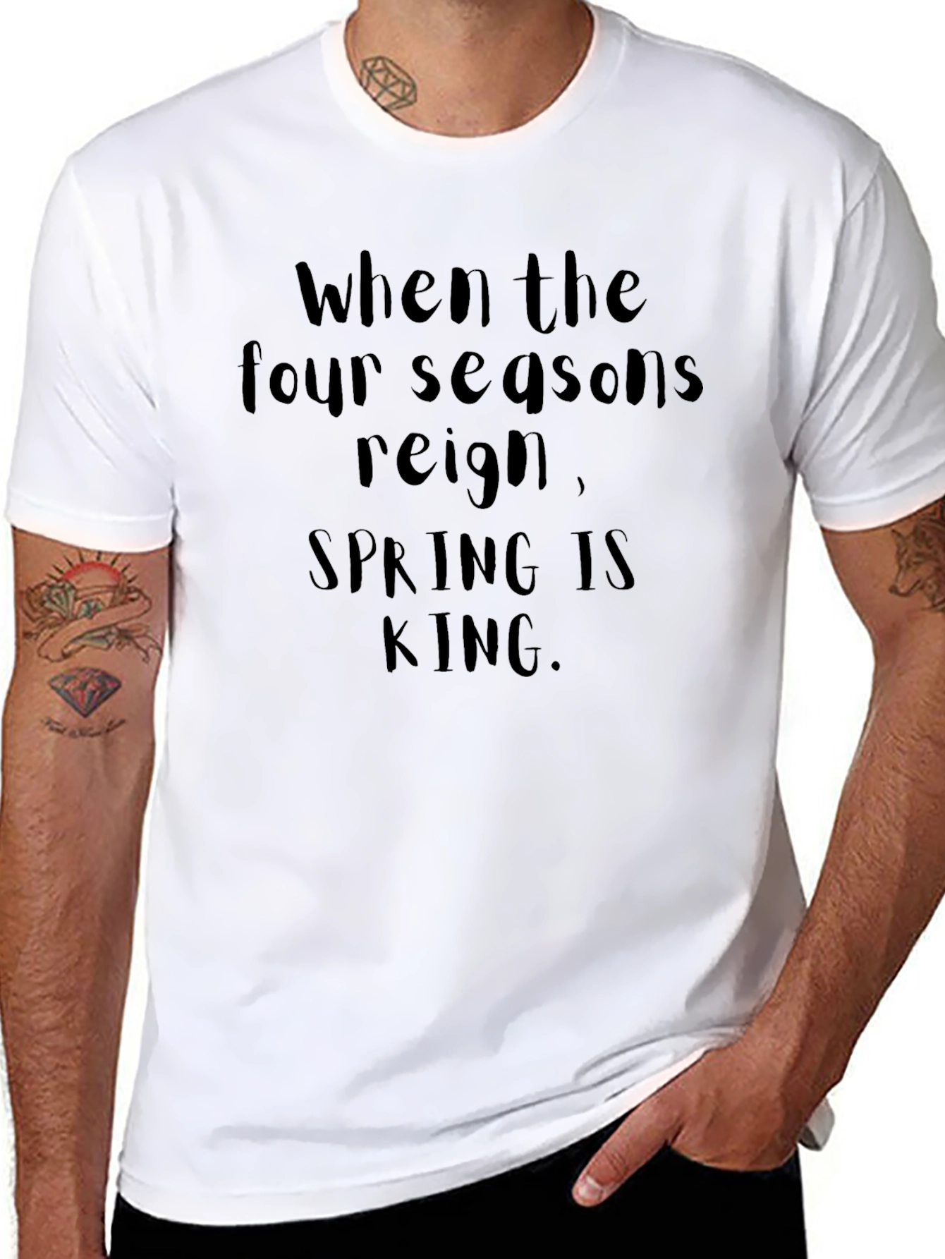 Spring Is King Graphic T-Shirt