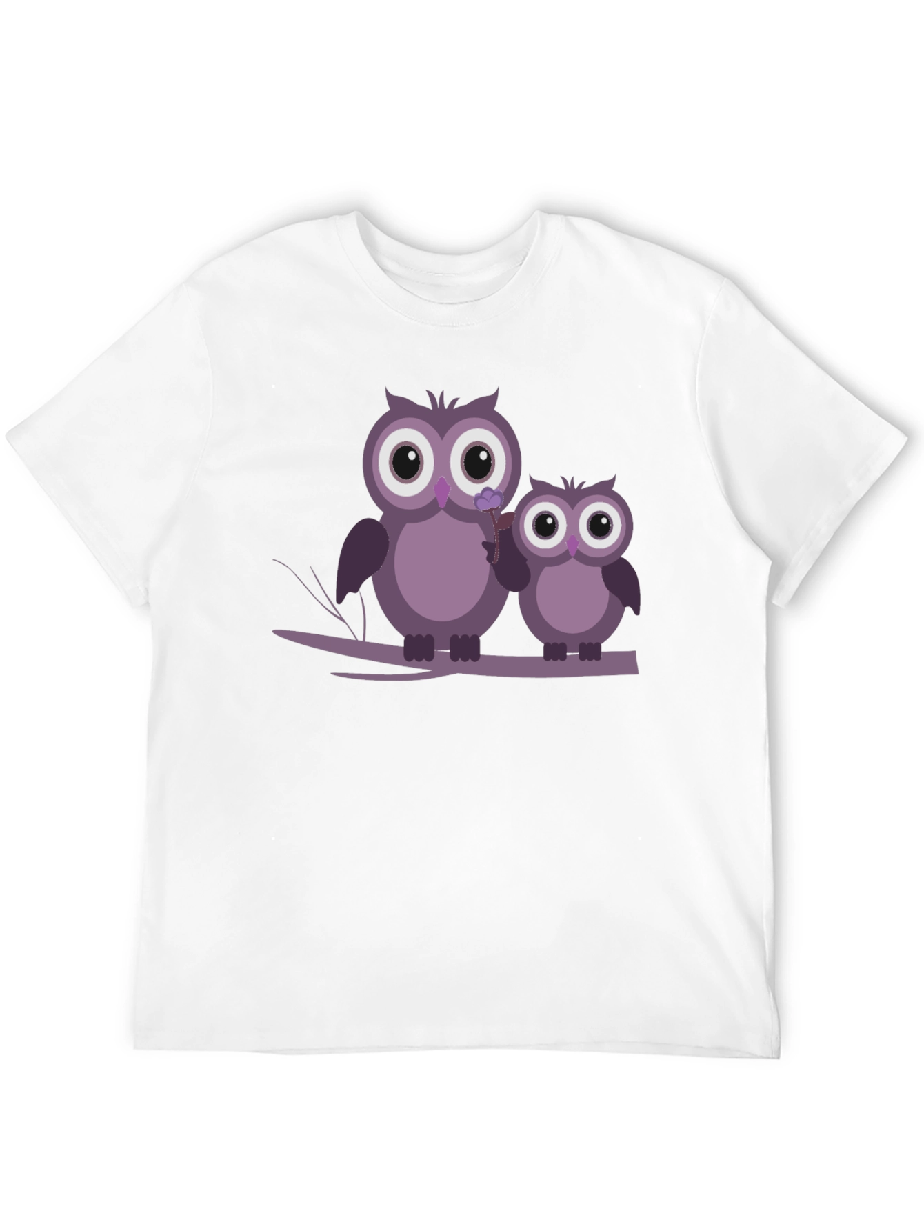 Owl Graphic Tee - Cute Bird Lovers T-Shirt