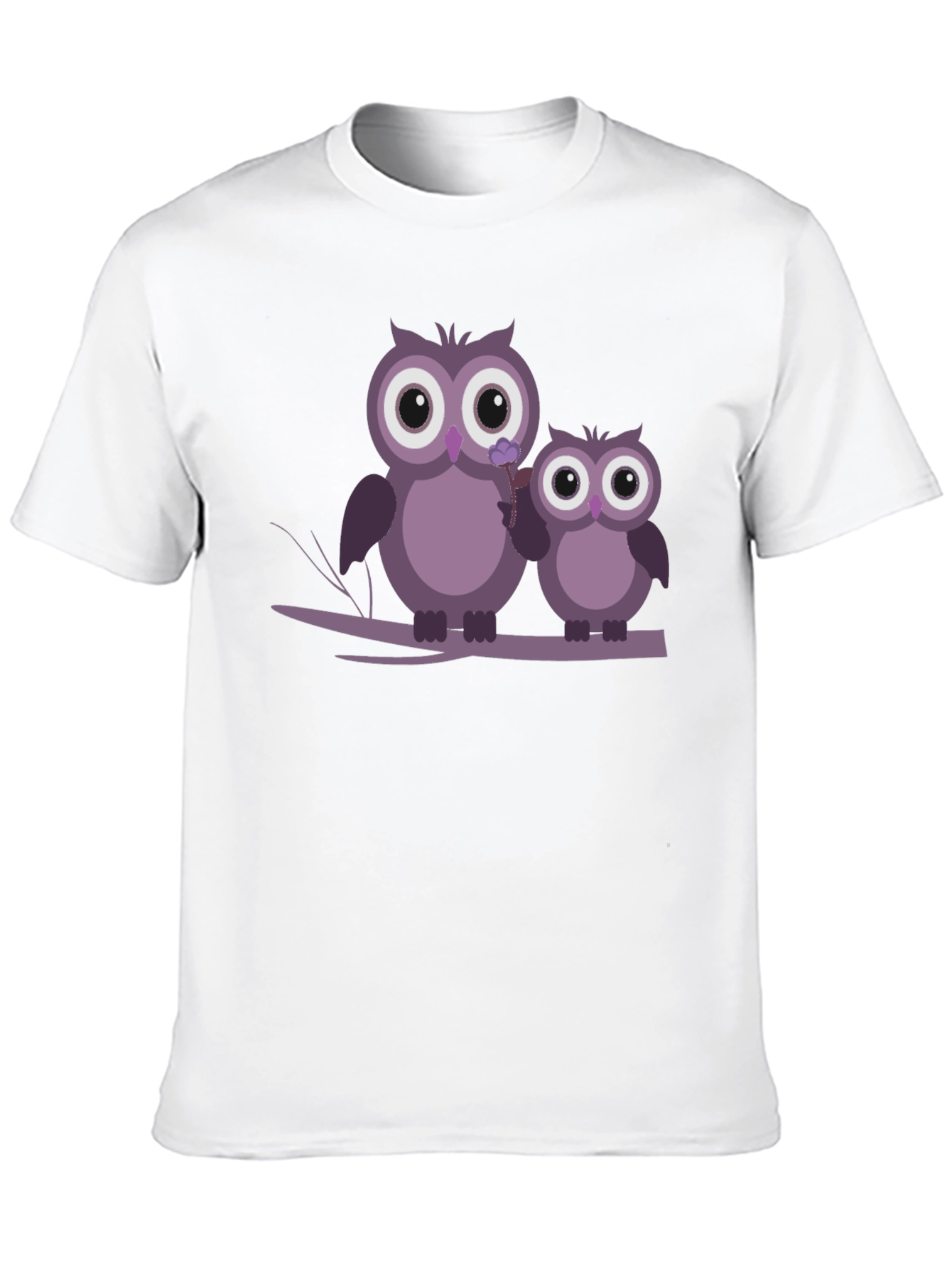 Owl Graphic Tee - Cute Bird Lovers T-Shirt