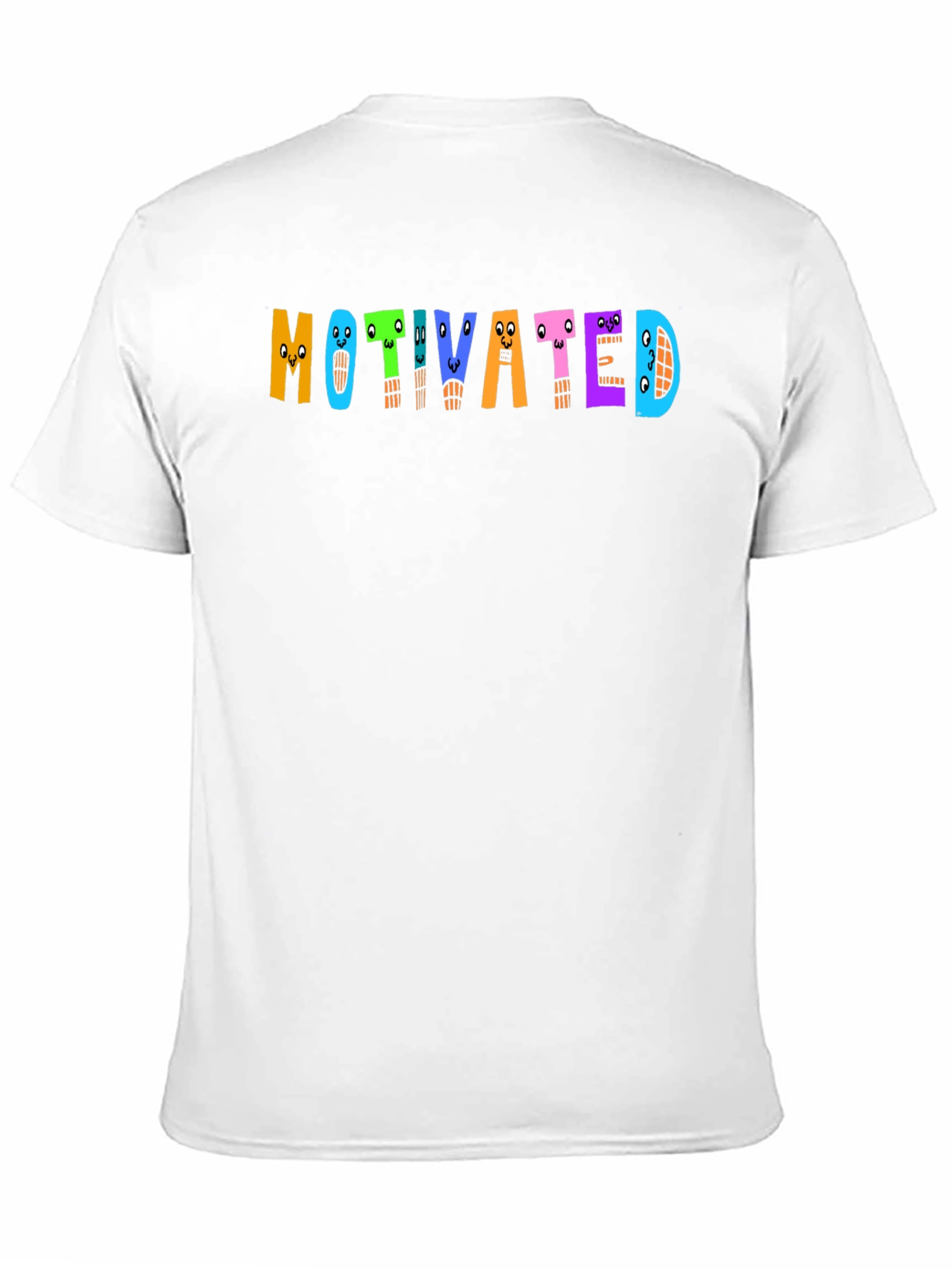 Motivated Graphic Print Crew Neck T-Shirt