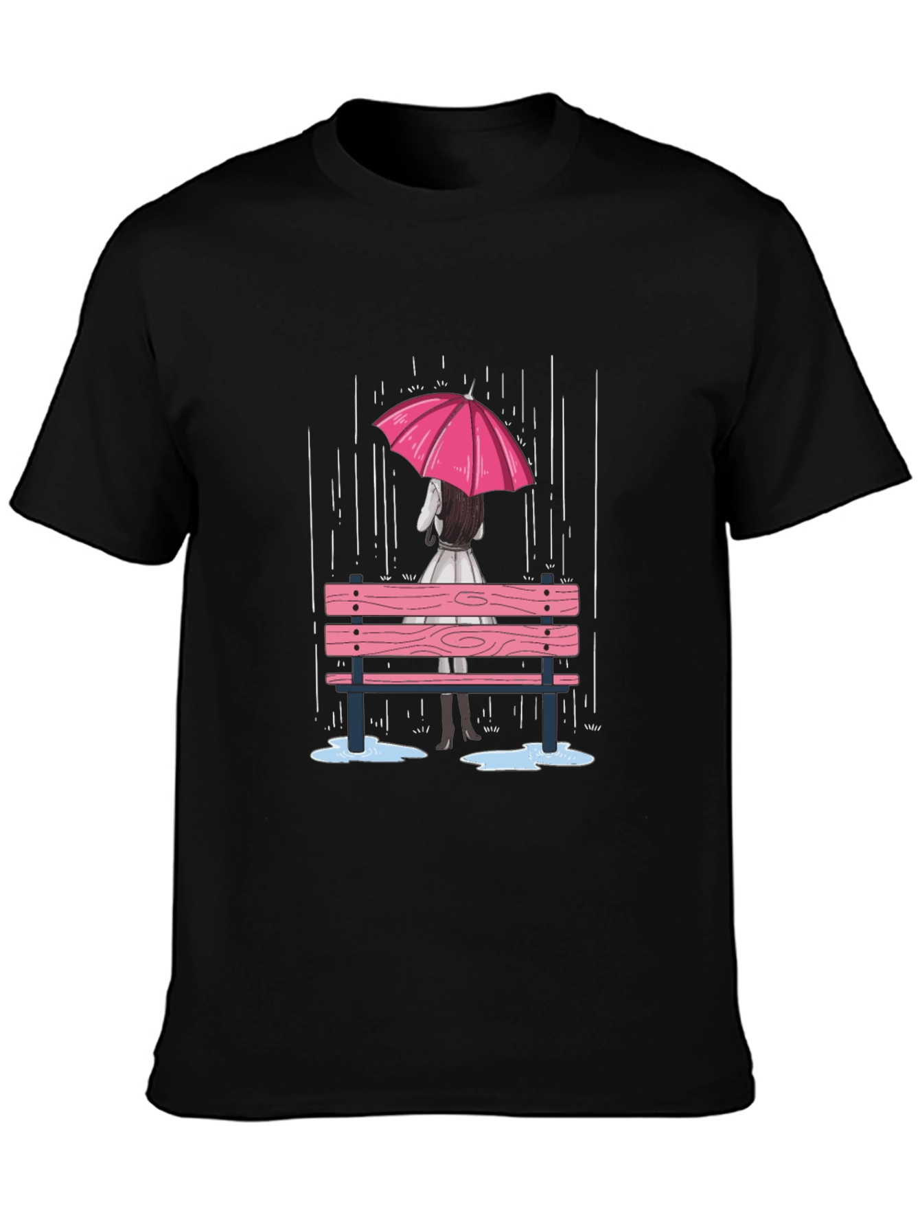 Rainy Day Bench Graphic Tee