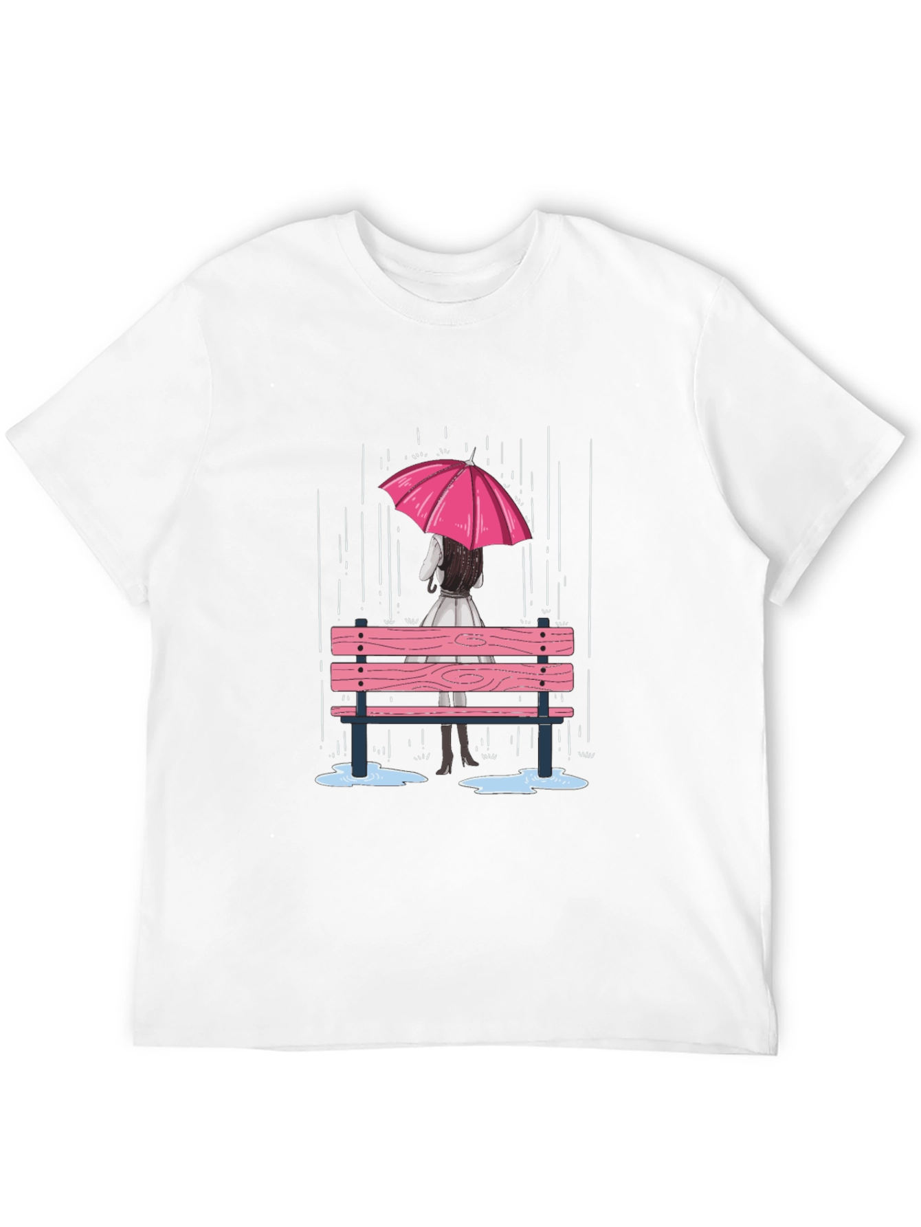 Rainy Day Bench Graphic Tee