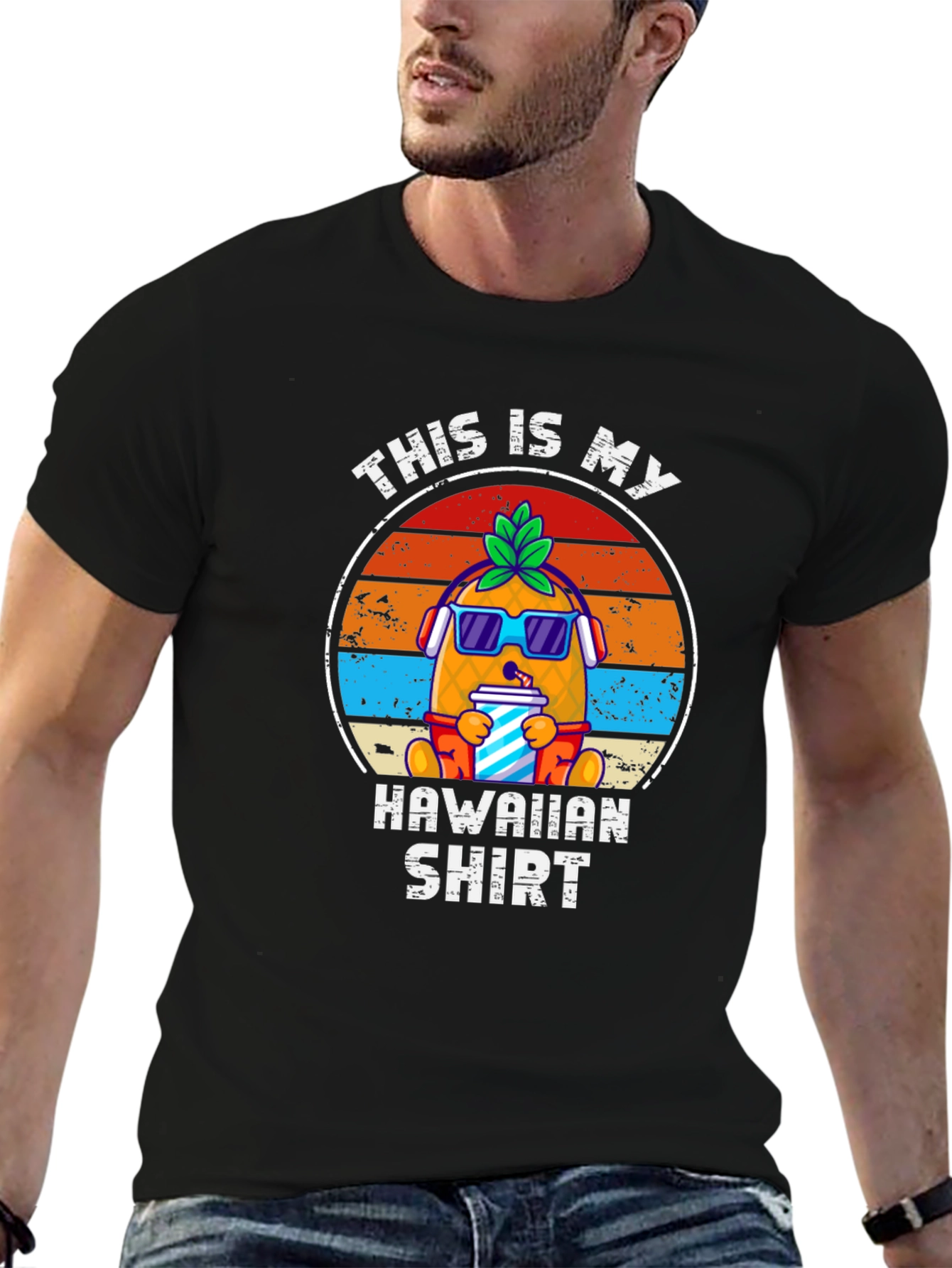 Cool Pineapple Hawaiian Shirt Tee
