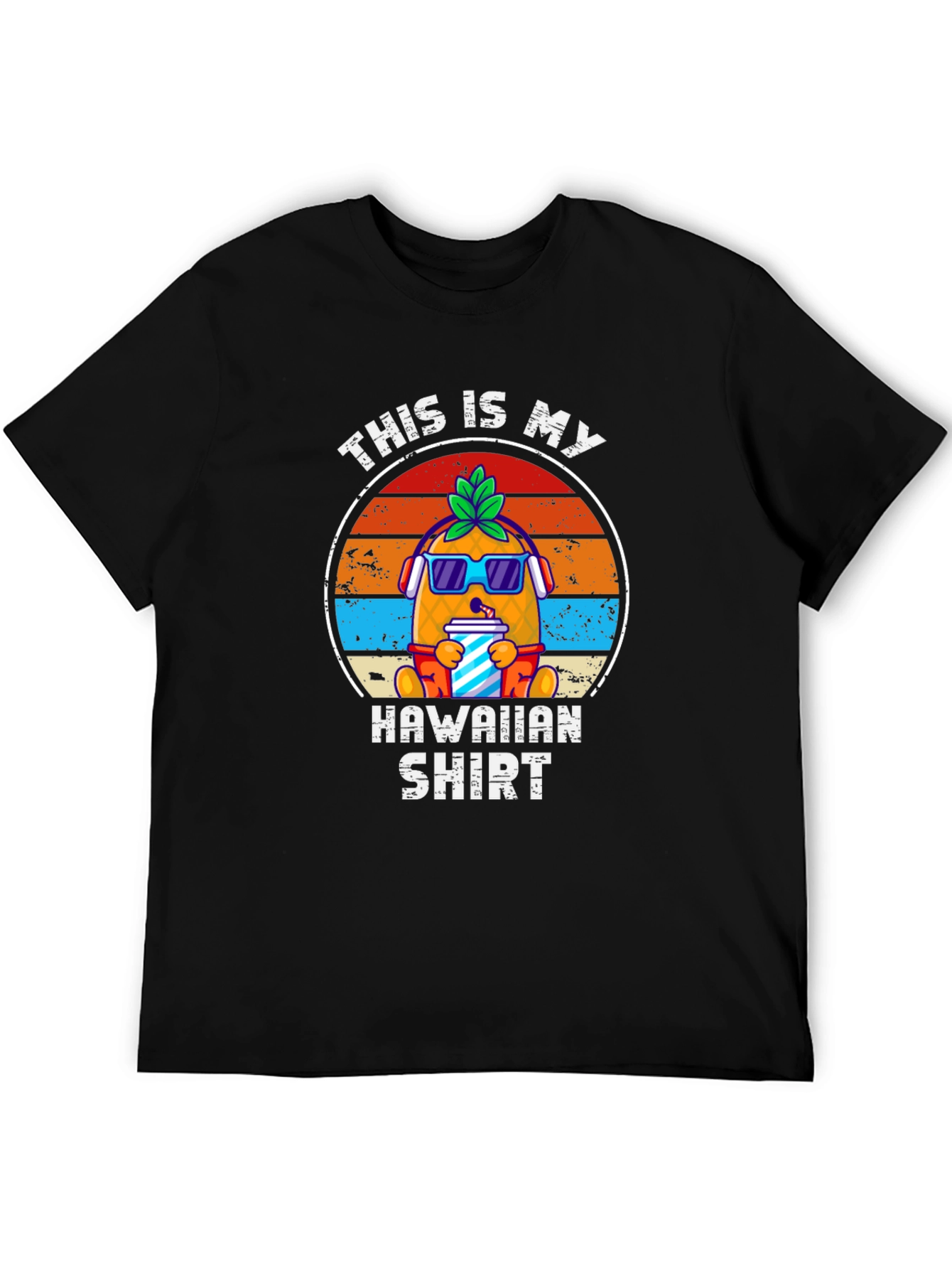 Cool Pineapple Hawaiian Shirt Tee