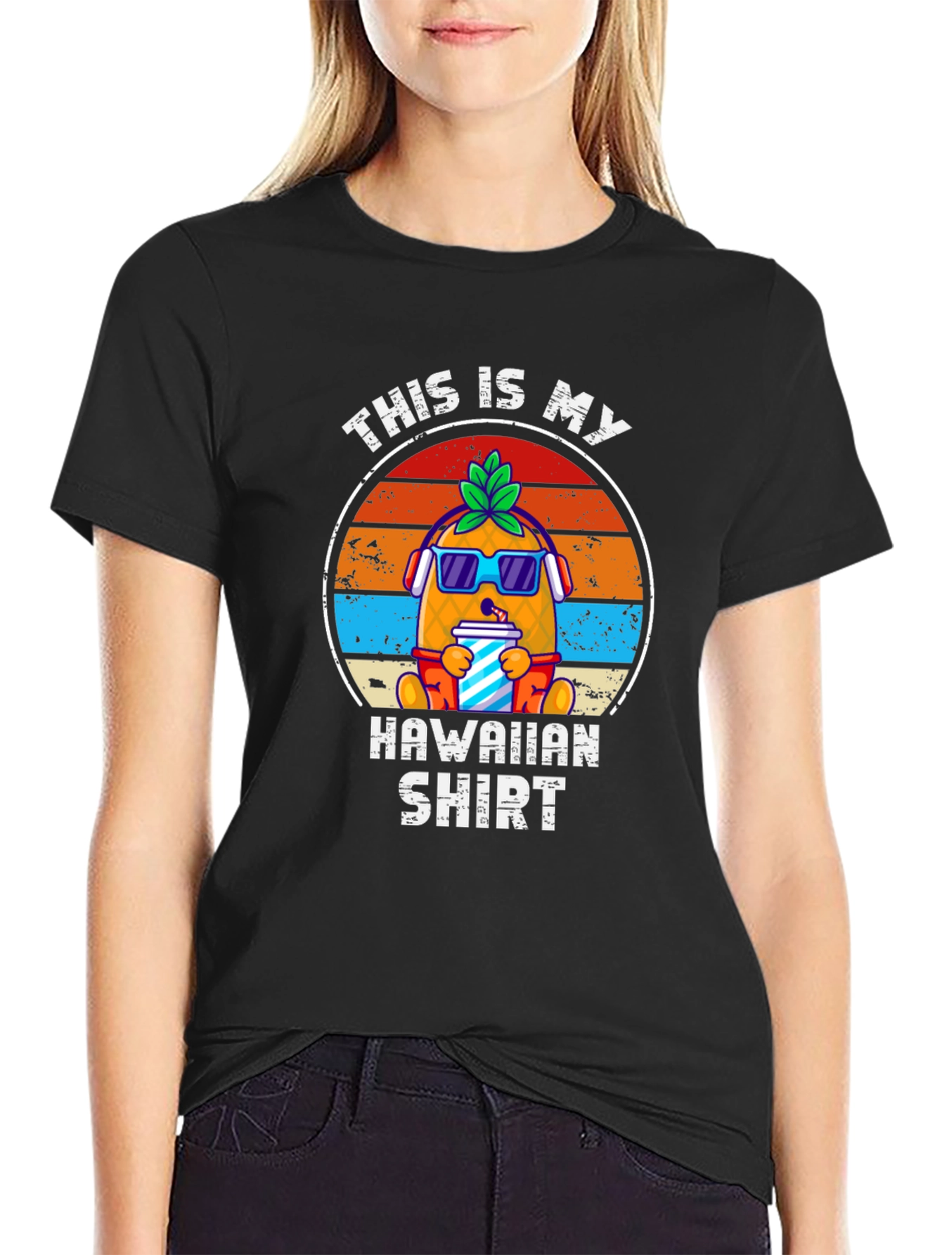 Cool Pineapple Hawaiian Shirt Tee