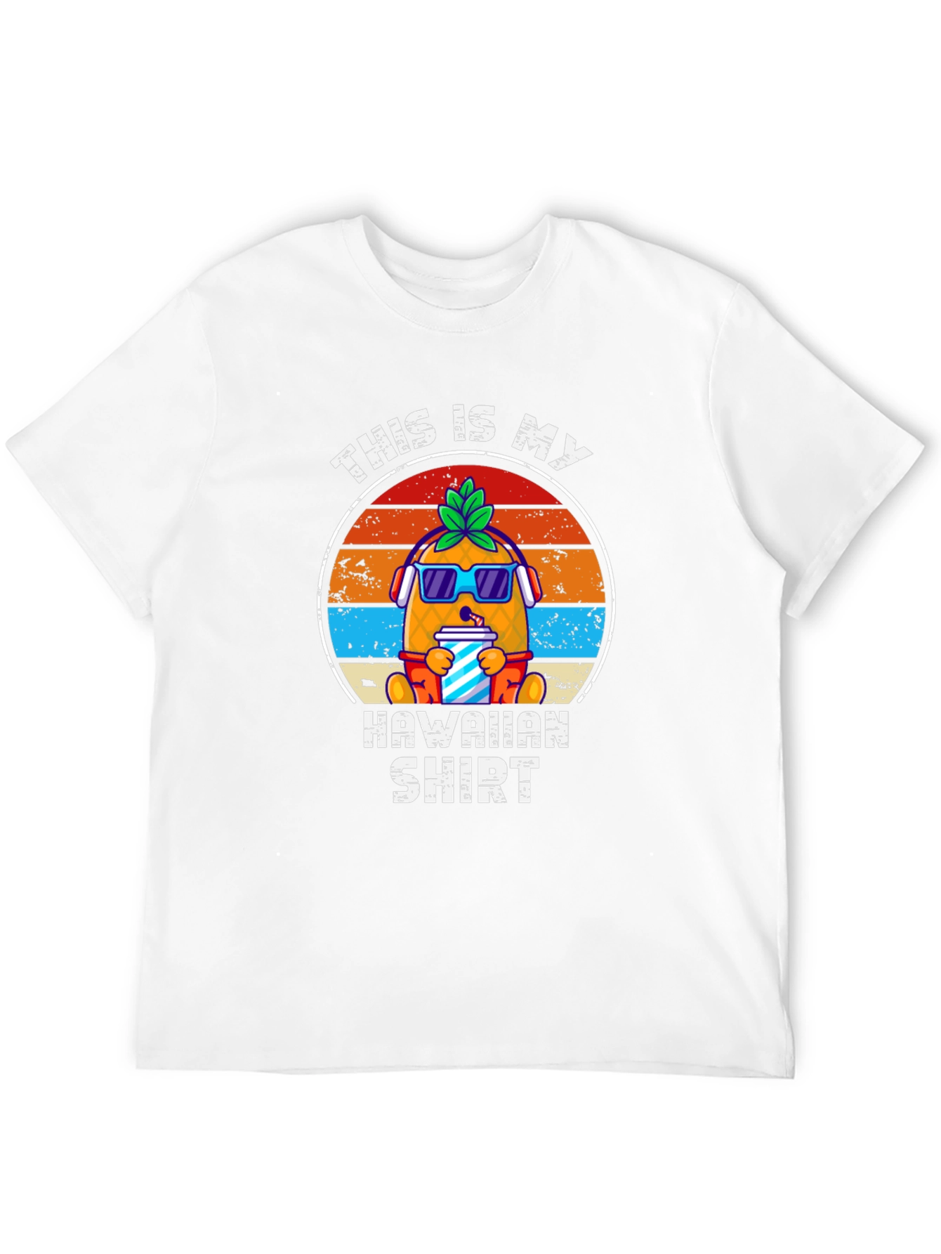 Cool Pineapple Hawaiian Shirt Tee