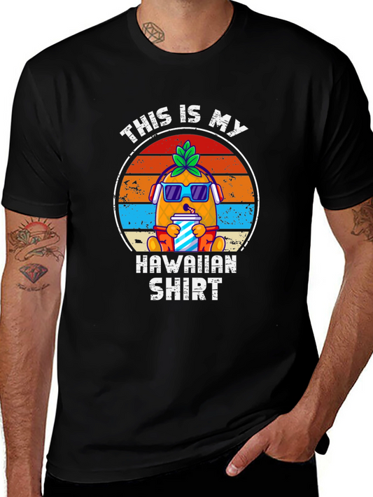Cool Pineapple Hawaiian Shirt Tee