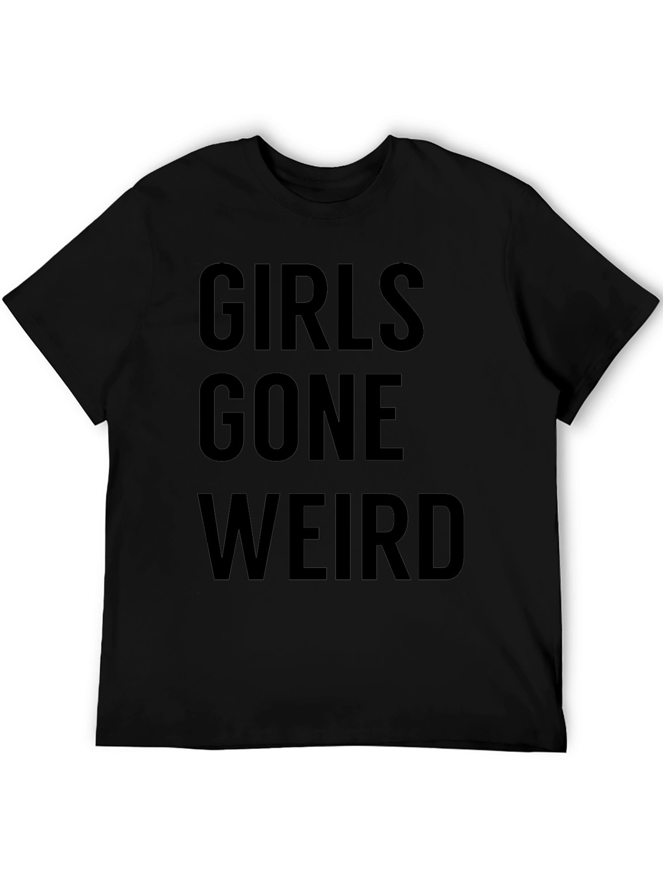 Girls Gone Weird T-Shirt - Black Graphic Tee