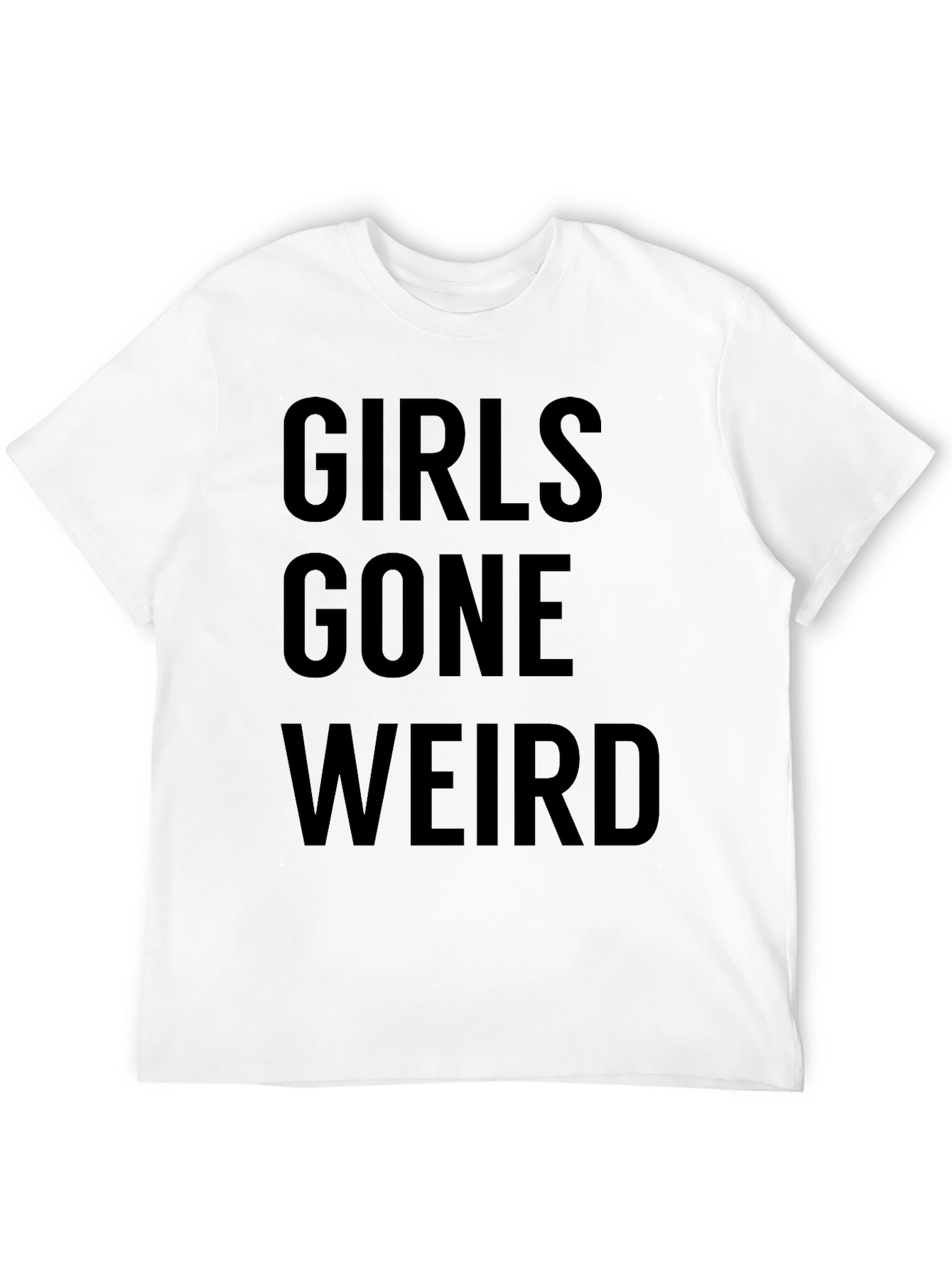 Girls Gone Weird T-Shirt - Black Graphic Tee
