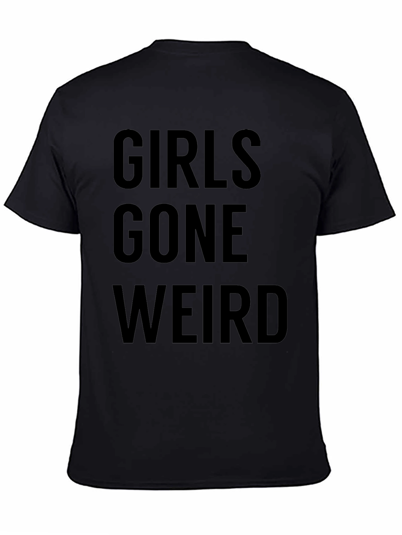 Girls Gone Weird T-Shirt - Black Graphic Tee