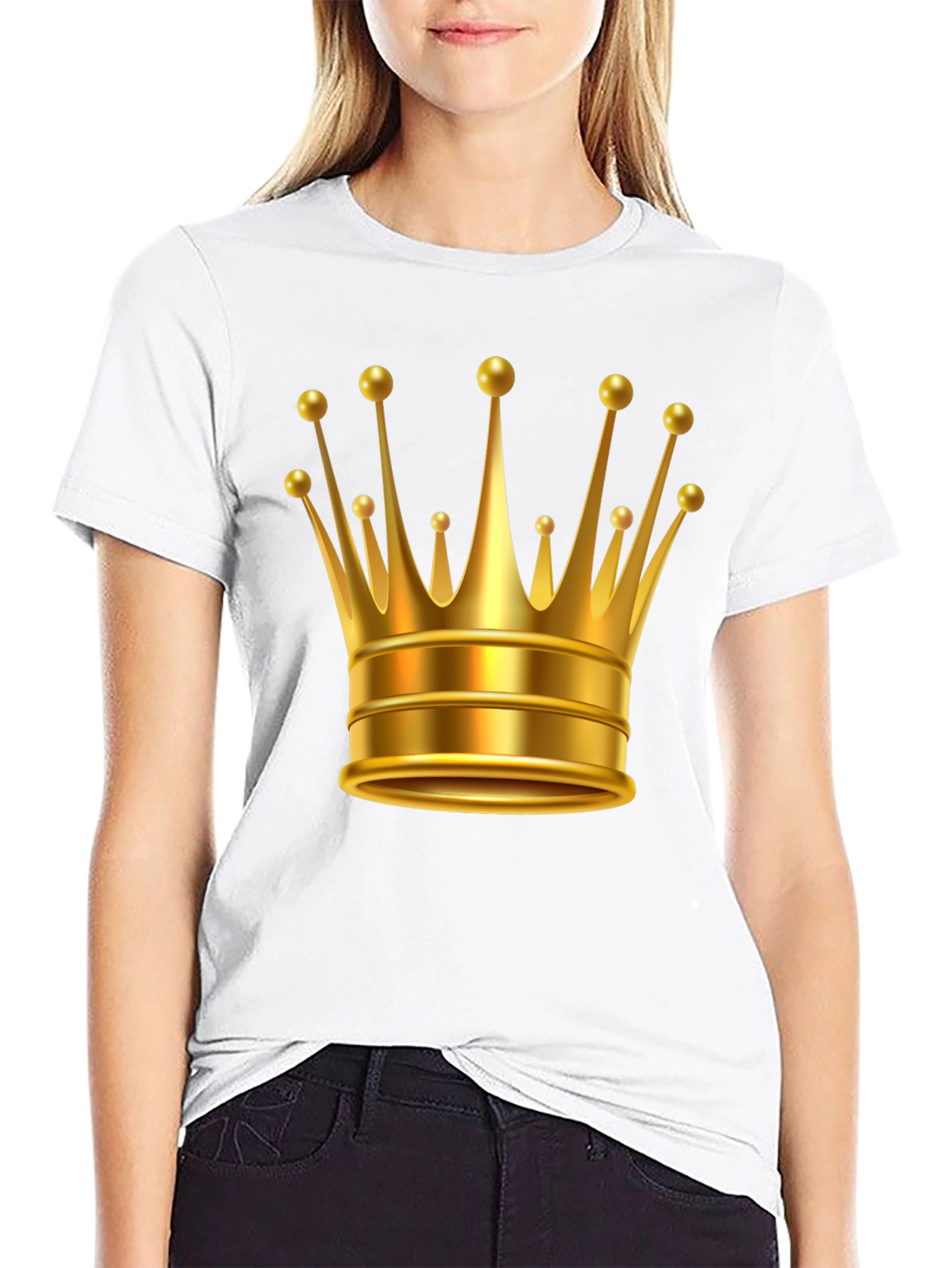 Kings Crown Graphic Tee - Black