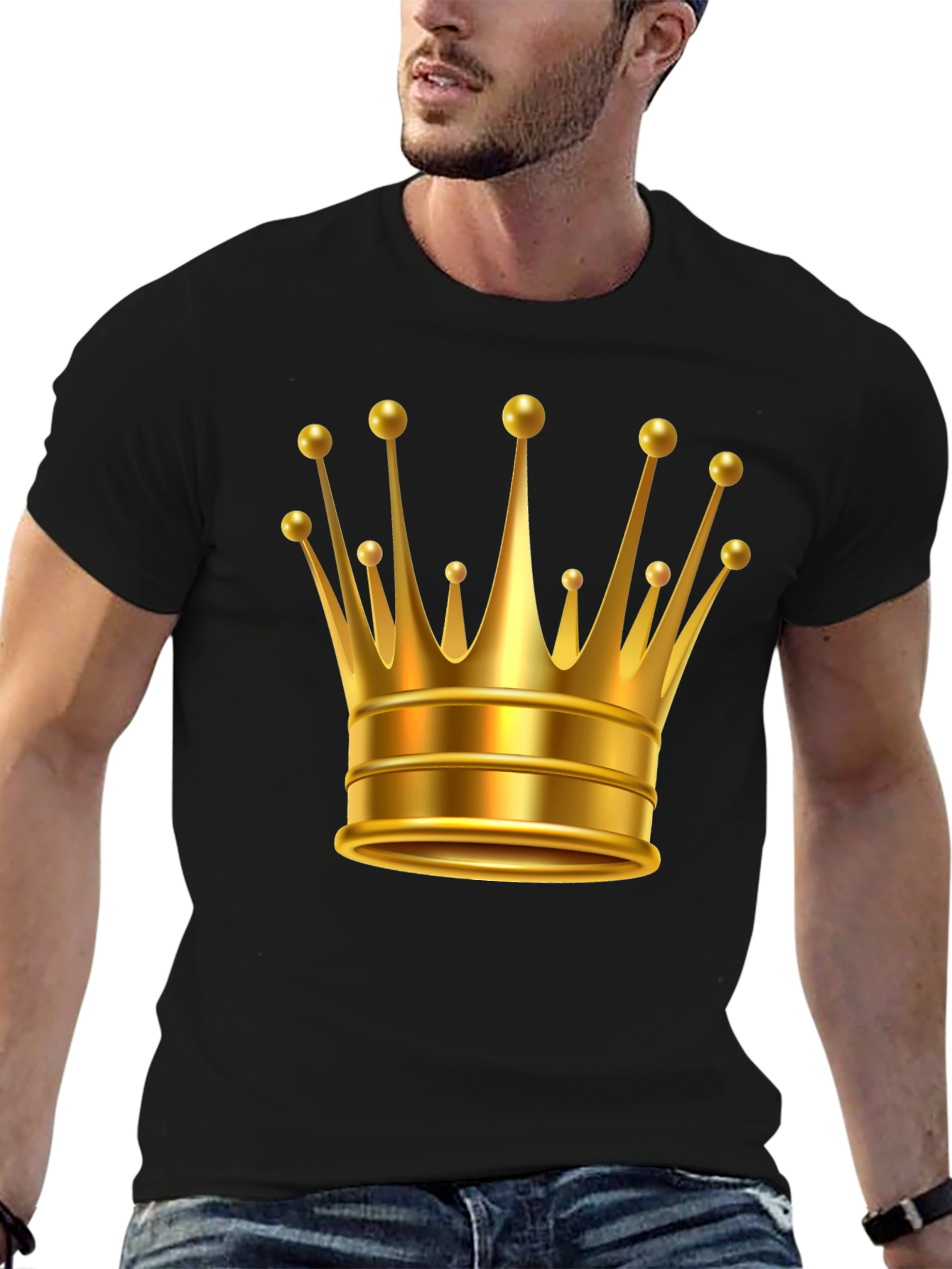 Kings Crown Graphic Tee - Black