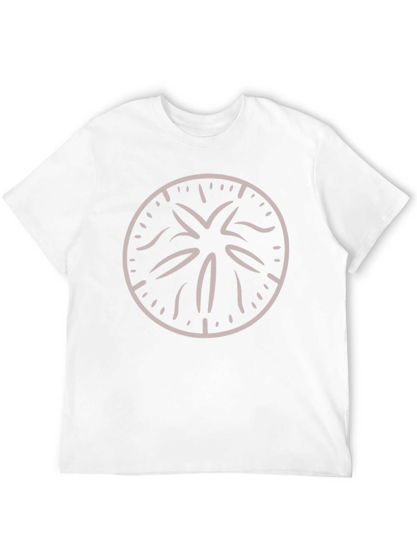 Sand Dollar Graphic Tee - Coastal Style