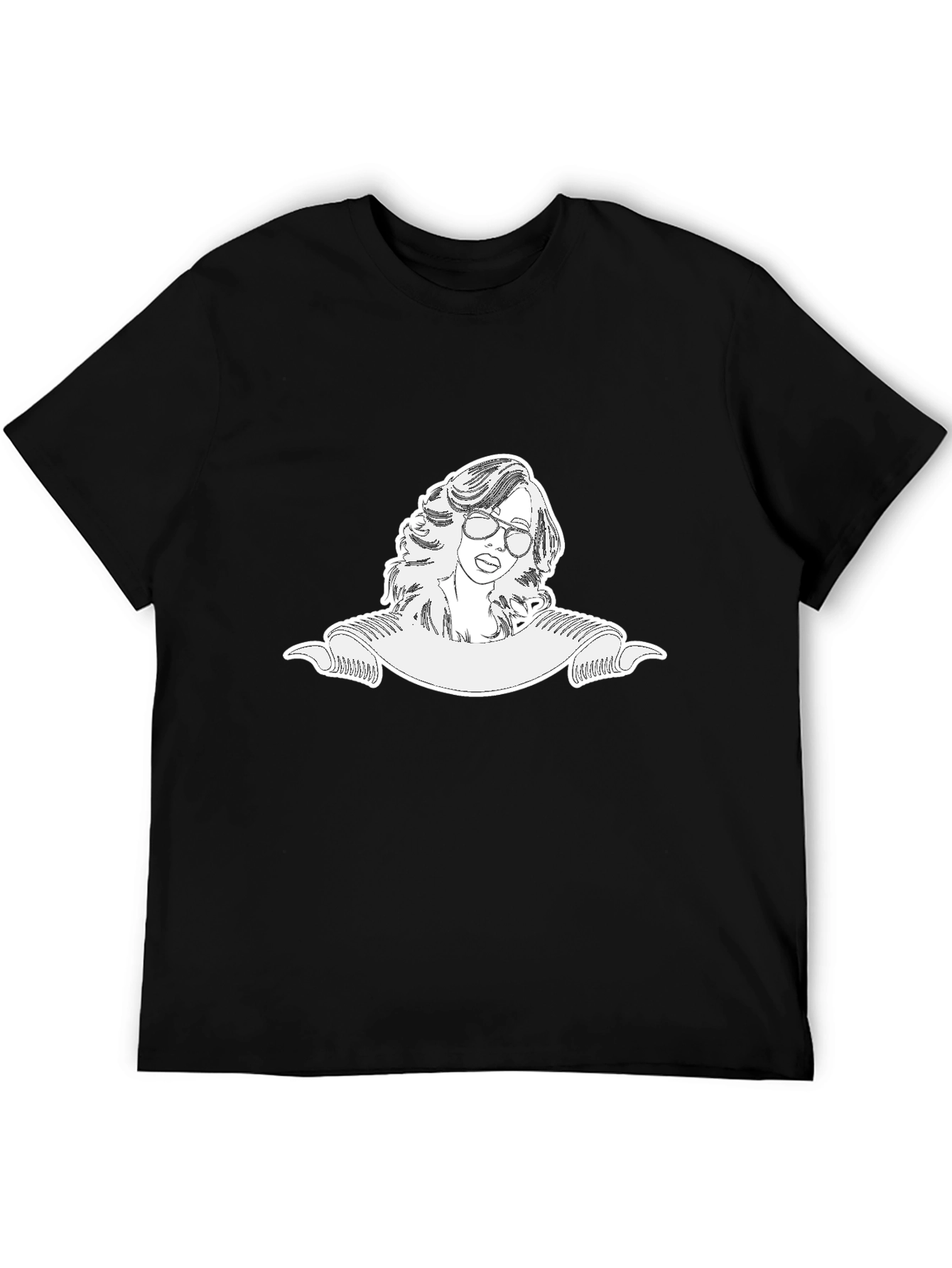 Retro Style Graphic Tee - Cool Woman Design