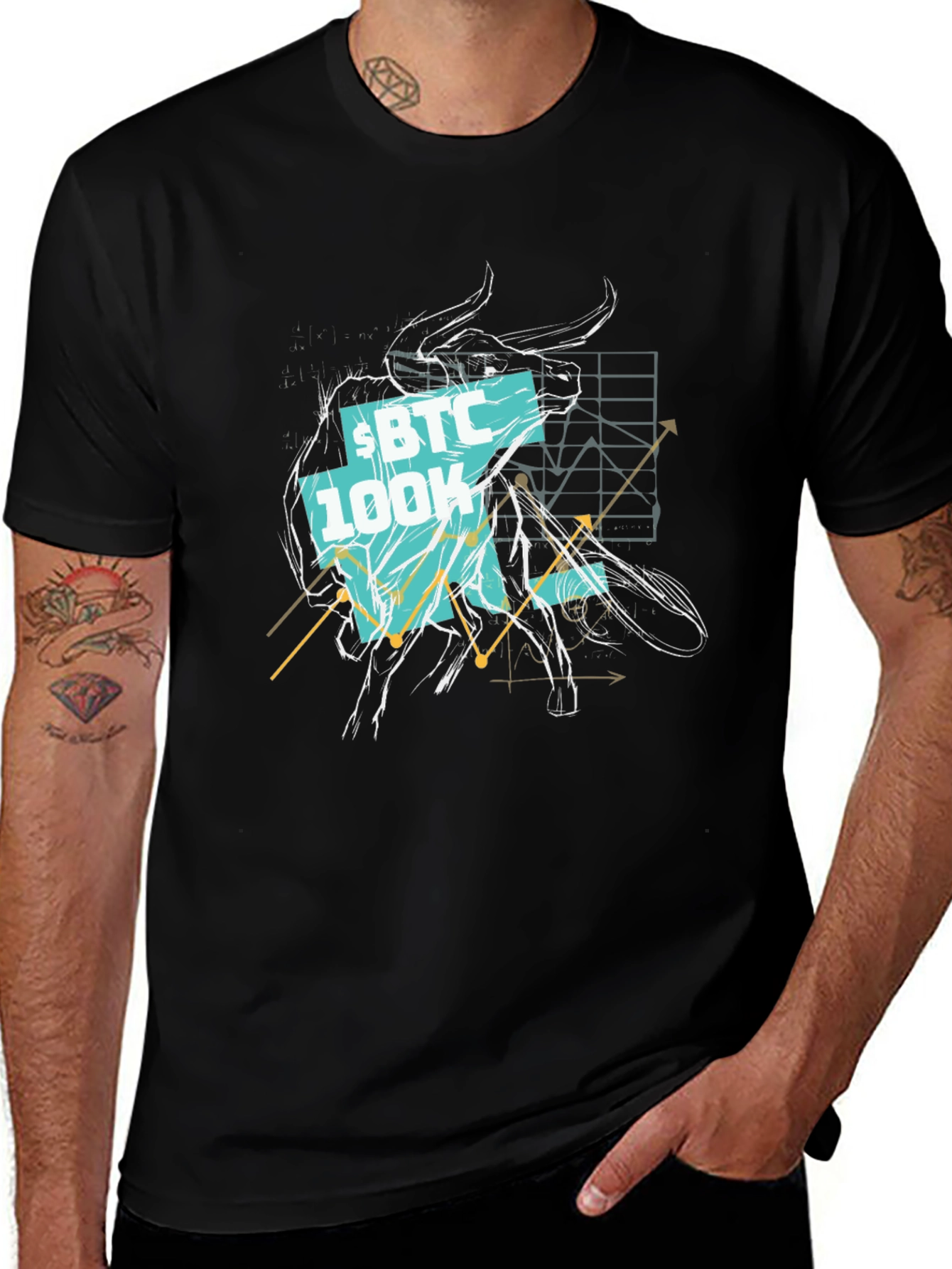 Bitcoin Bull Run T-Shirt - BTC to 100K!