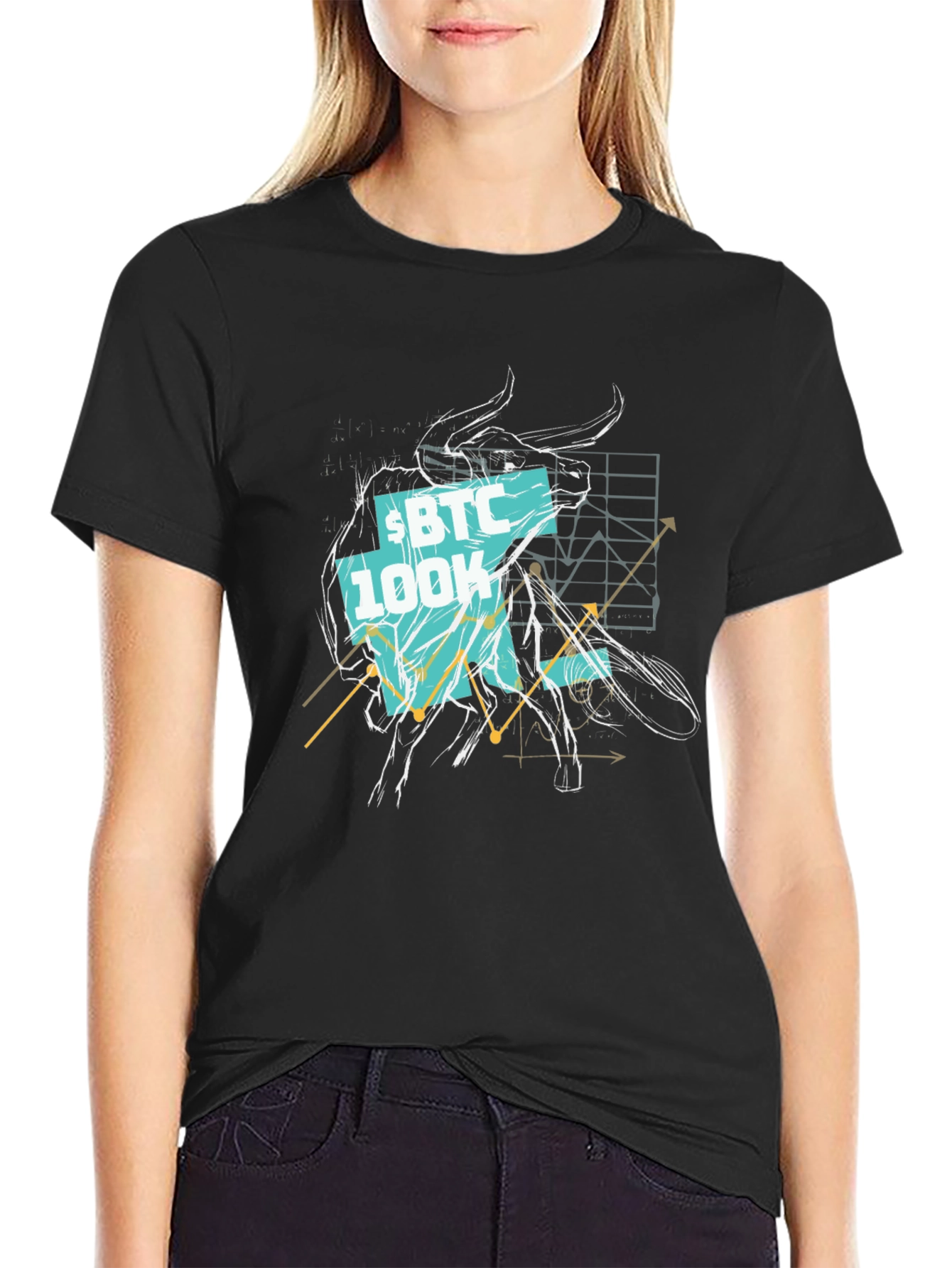 Bitcoin Bull Run T-Shirt - BTC to 100K!