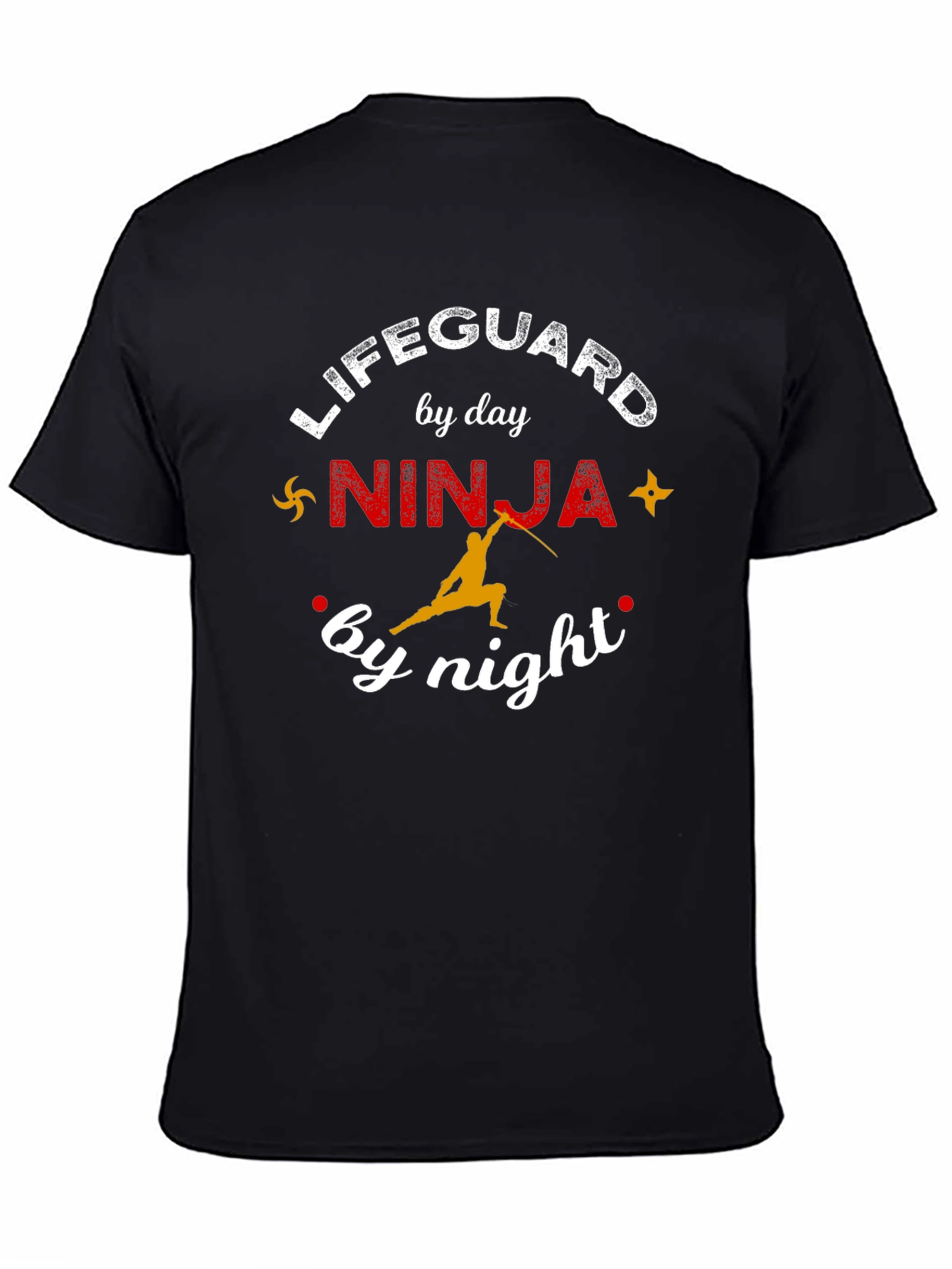 Lifeguard by Day Ninja by Night Graphic T-Shirt