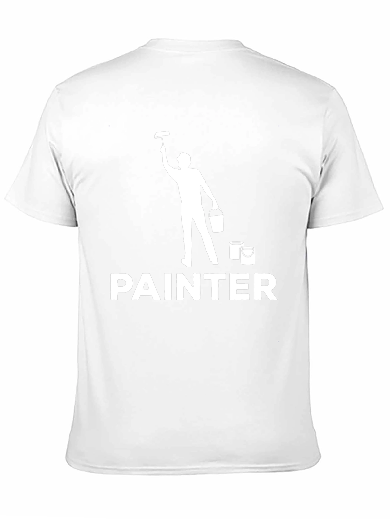 Painter Graphic Tee - Mens Crew Neck T-Shirt