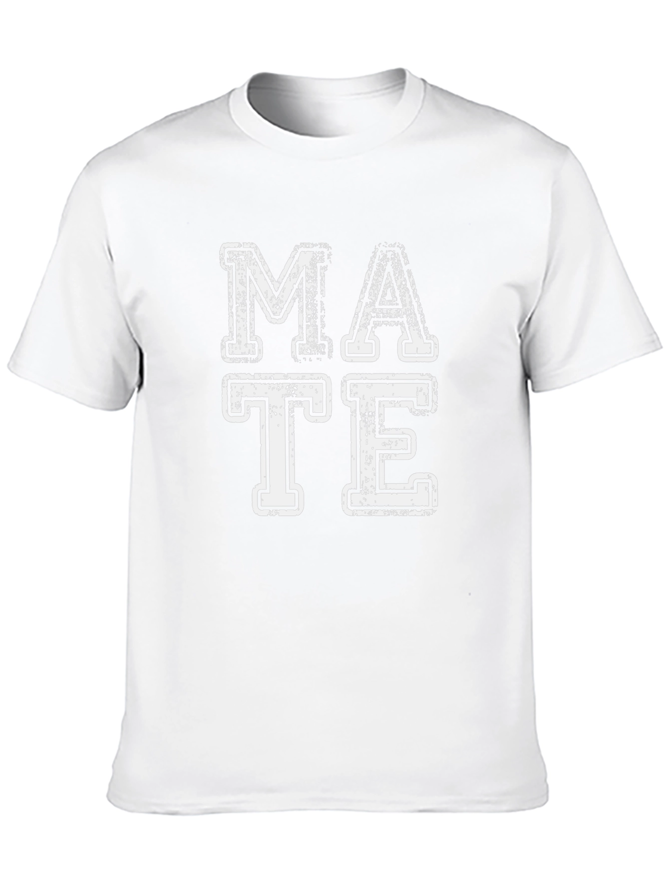 MATE Funny Distressed Graphic Tee