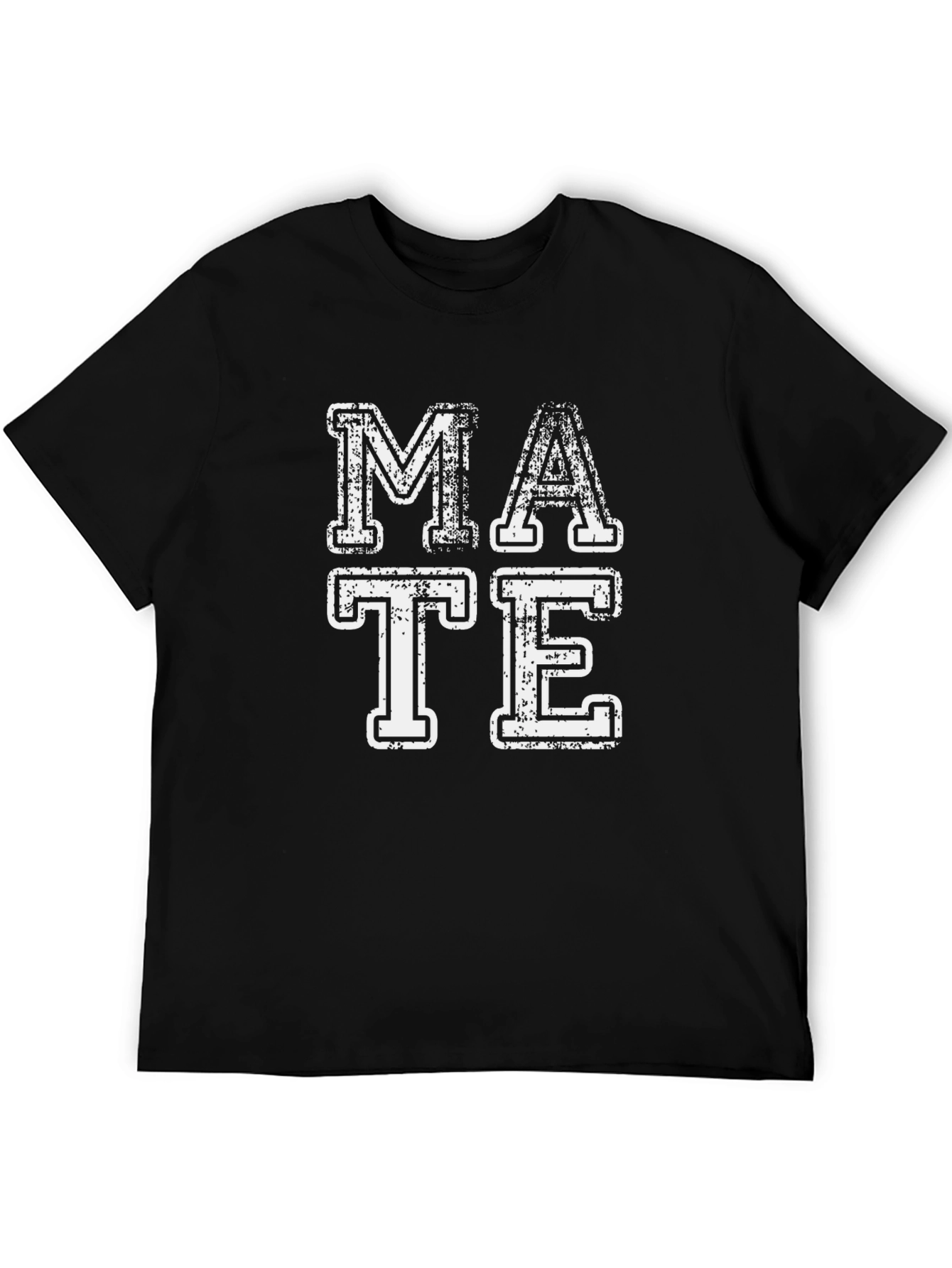 MATE Funny Distressed Graphic Tee