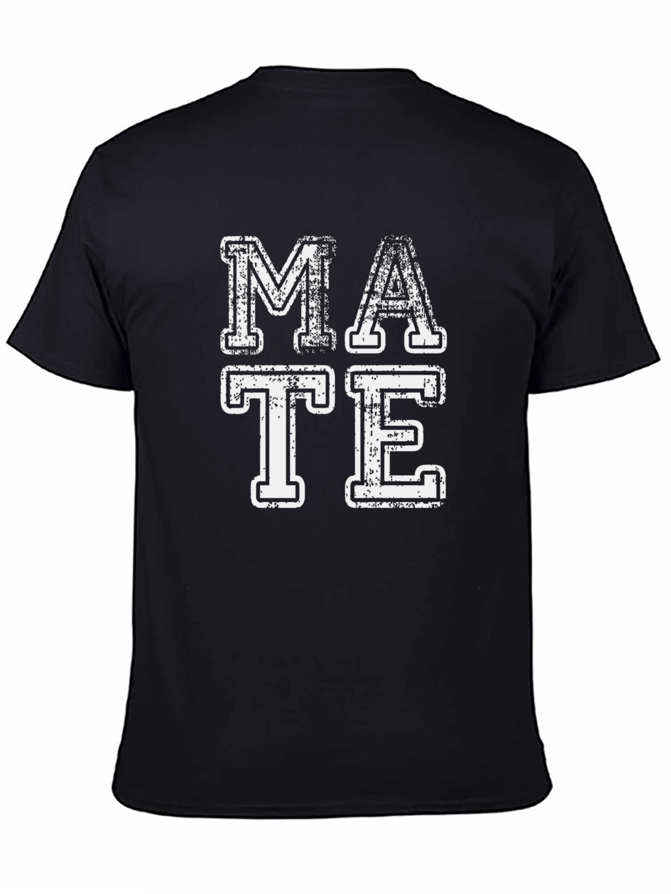 MATE Funny Distressed Graphic Tee
