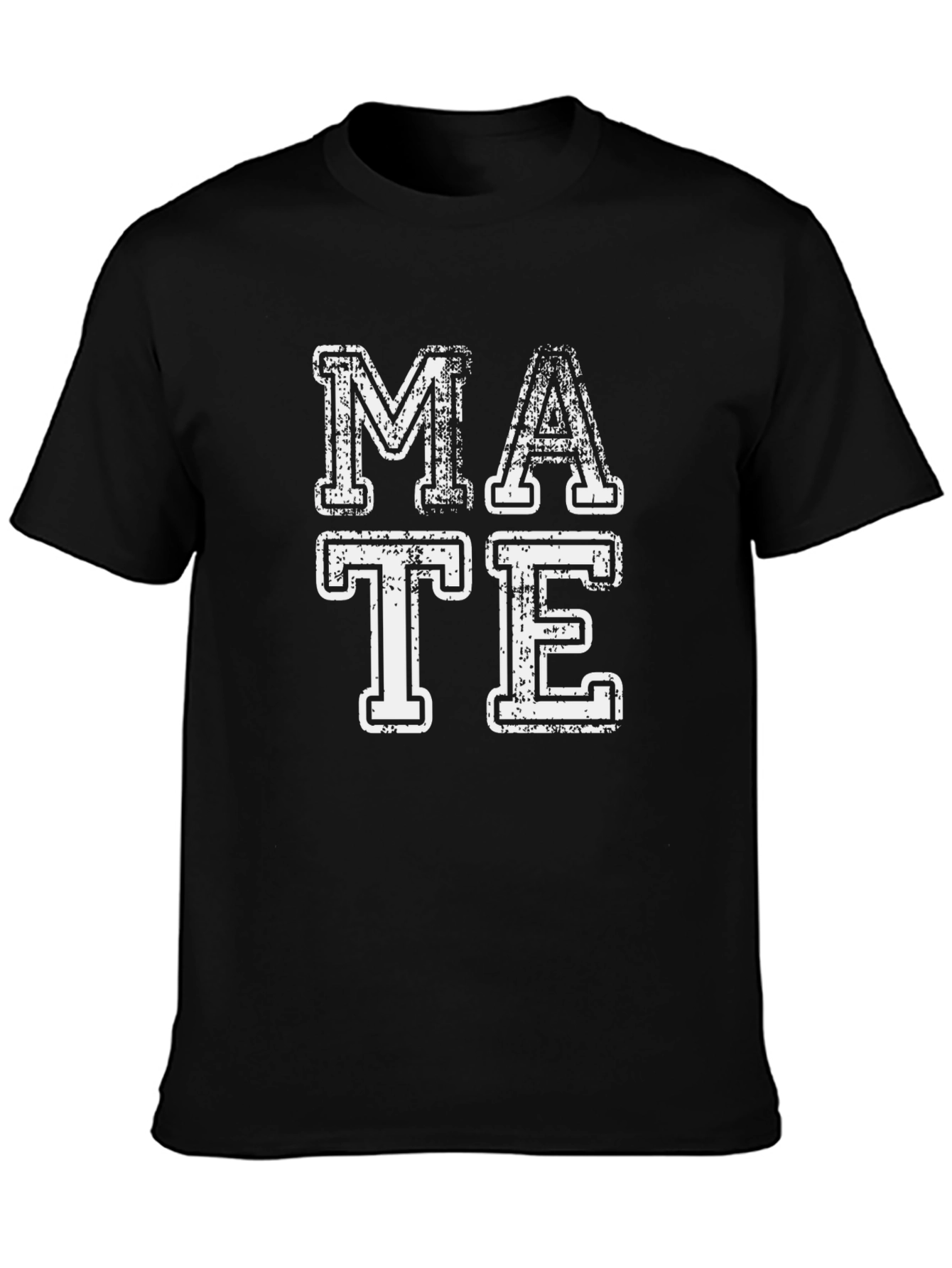 MATE Funny Distressed Graphic Tee