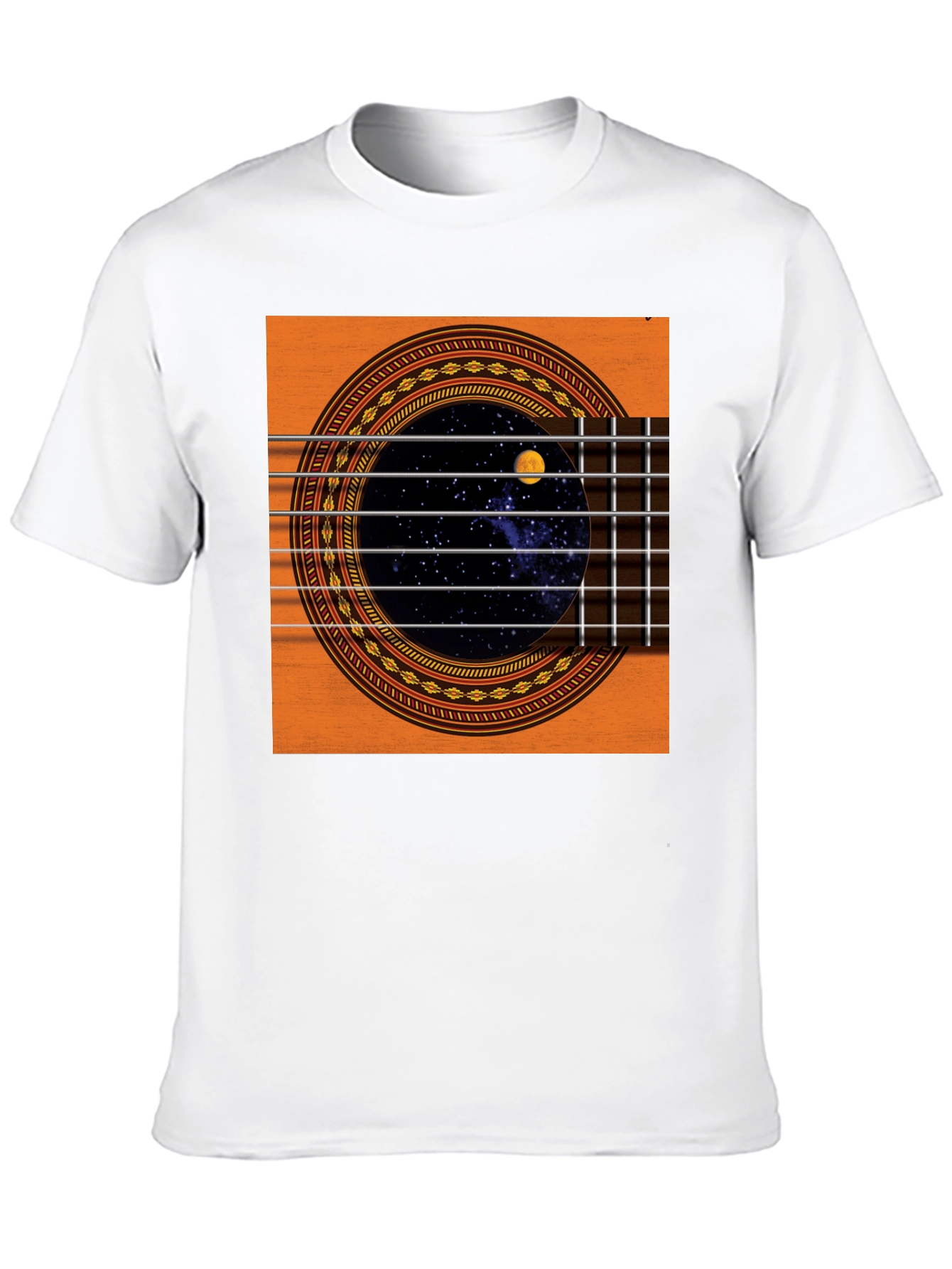 Guitar Space T-Shirt - Black