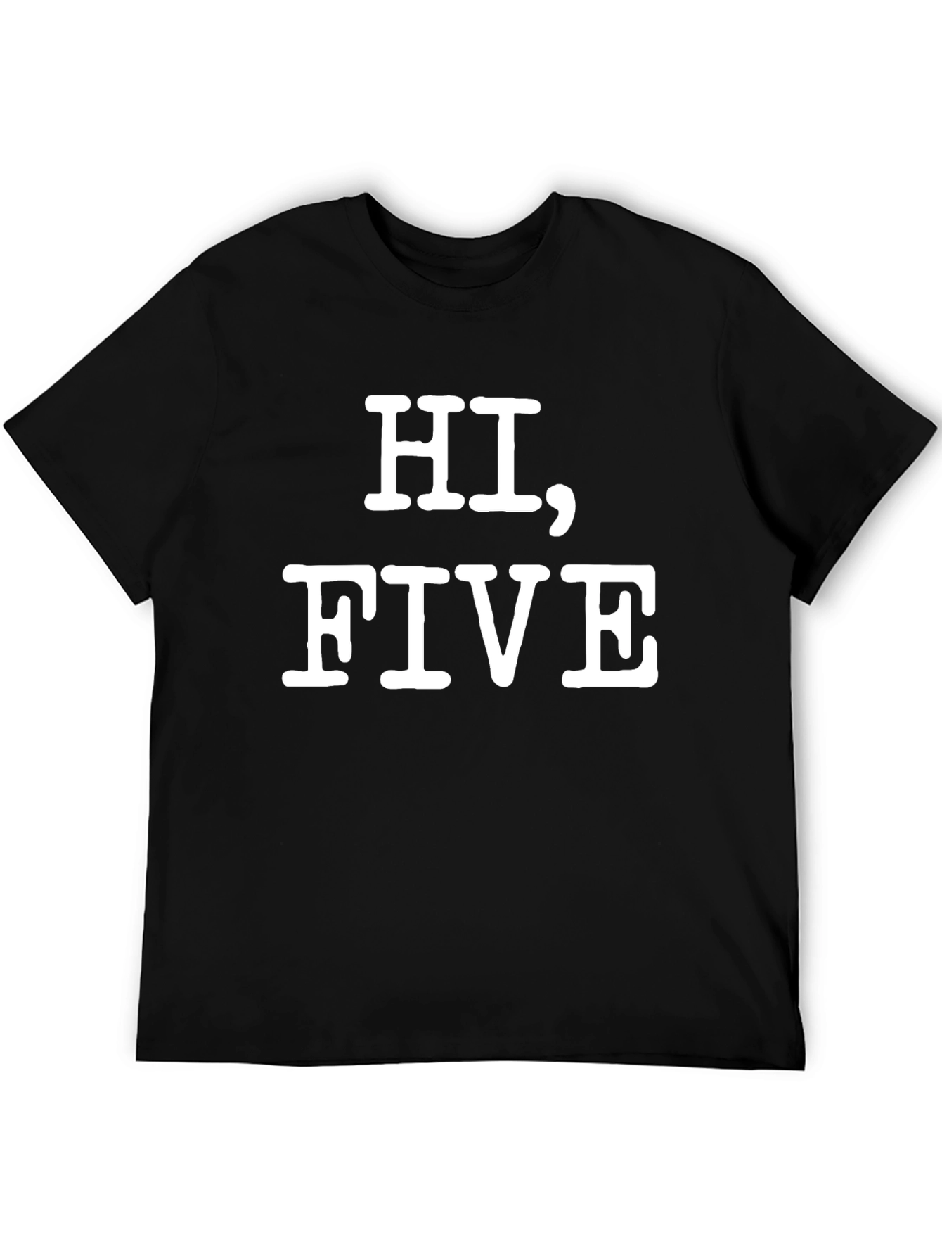 Hi Five Graphic Tee - Funny Casual T-Shirt