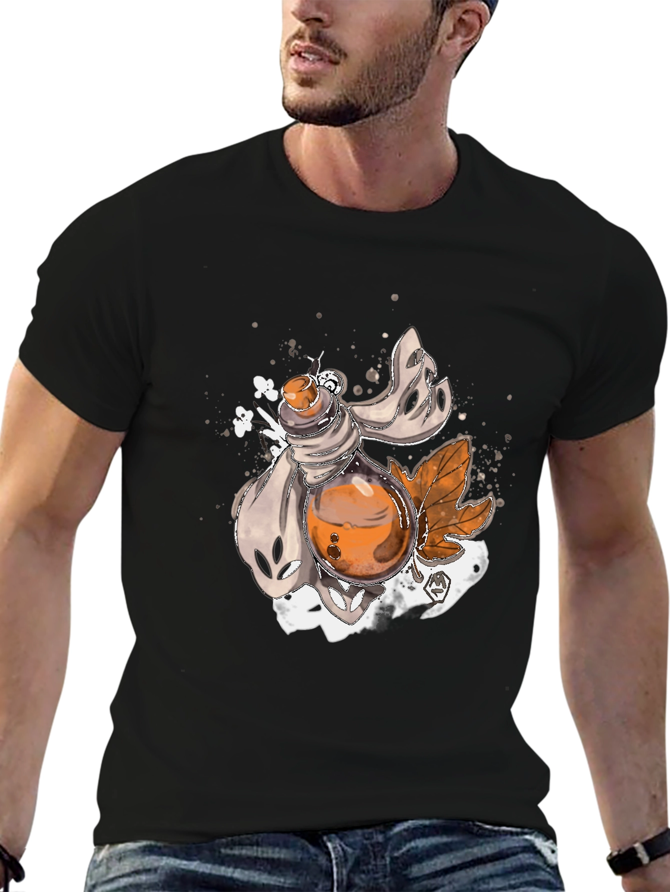Spooky Potion Graphic Tee - Halloween Style