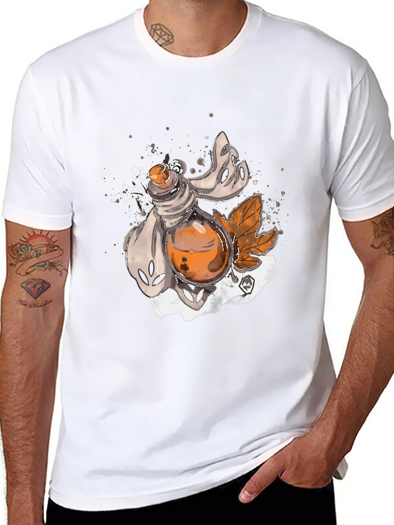 Spooky Potion Graphic Tee - Halloween Style