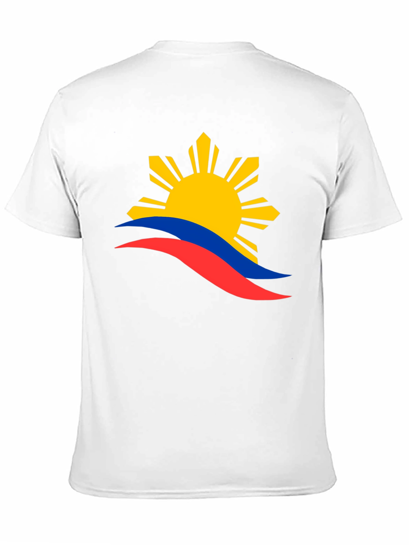 Philippines Flag Graphic T-Shirt - Black