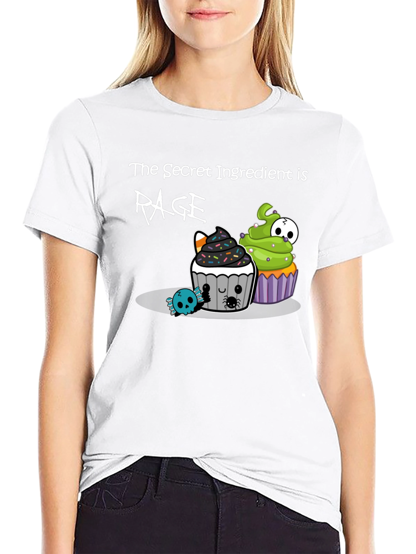 Rage Ingredient Halloween Cupcake T-Shirt