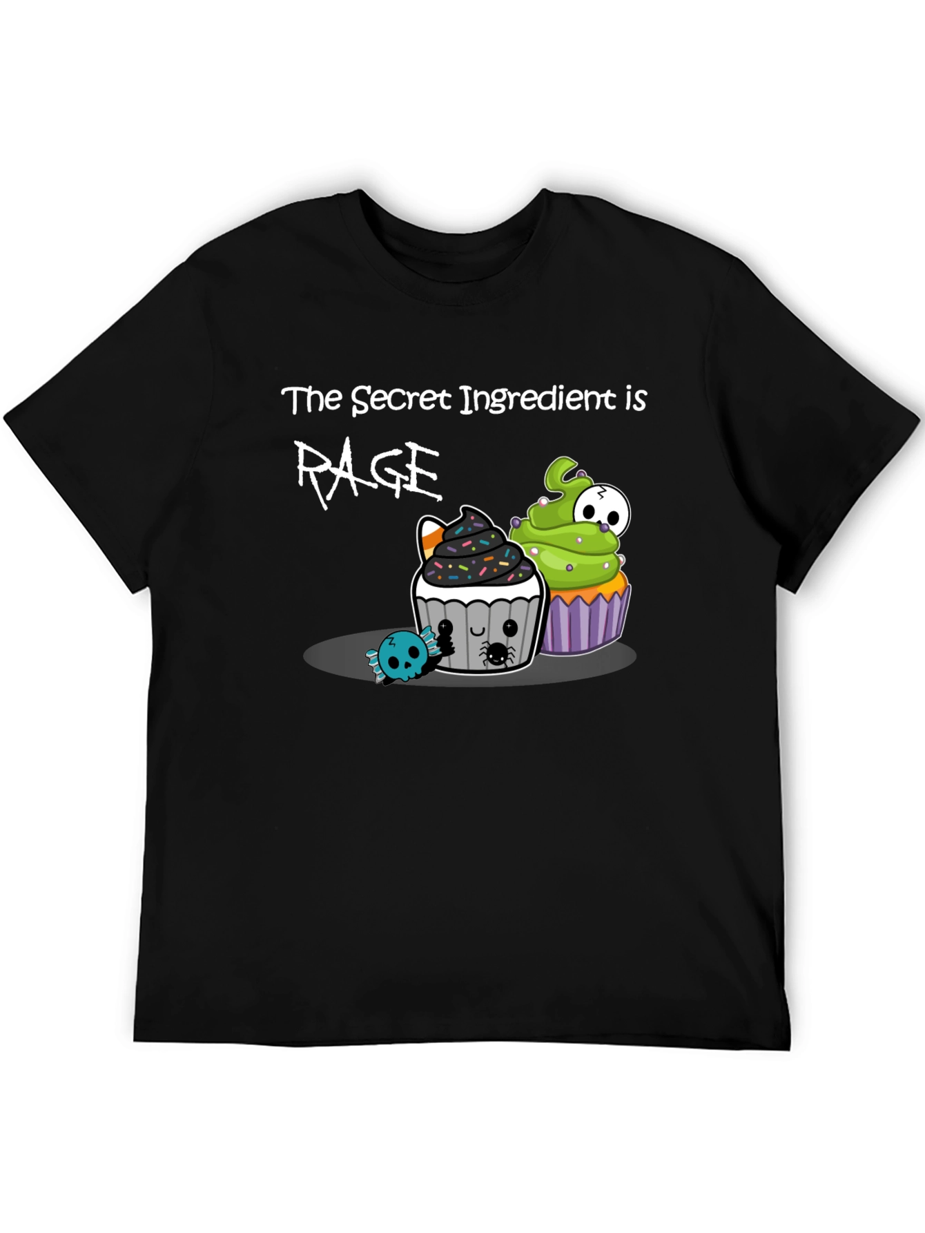 Rage Ingredient Halloween Cupcake T-Shirt