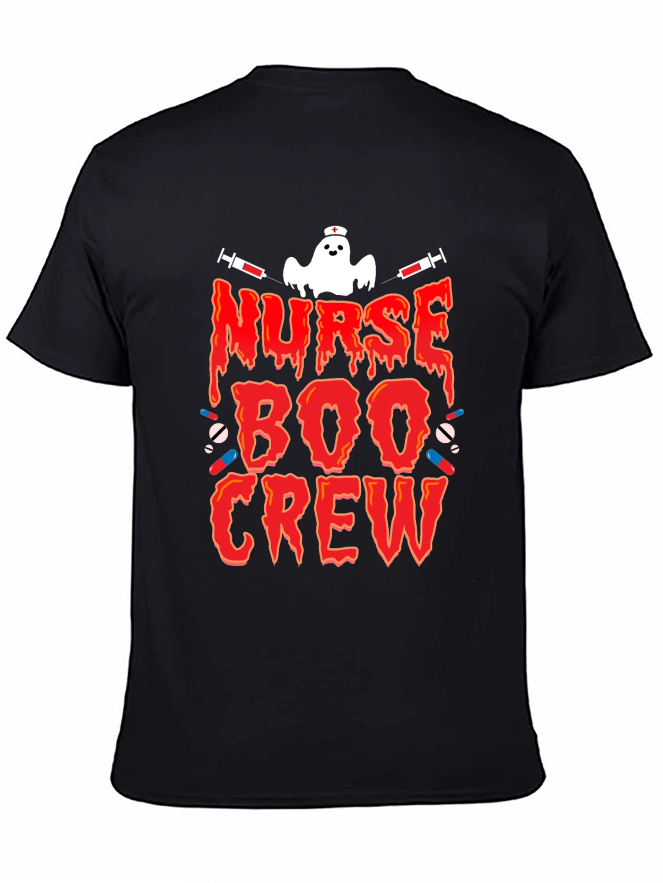 Nurse Boo Crew Halloween T-Shirt