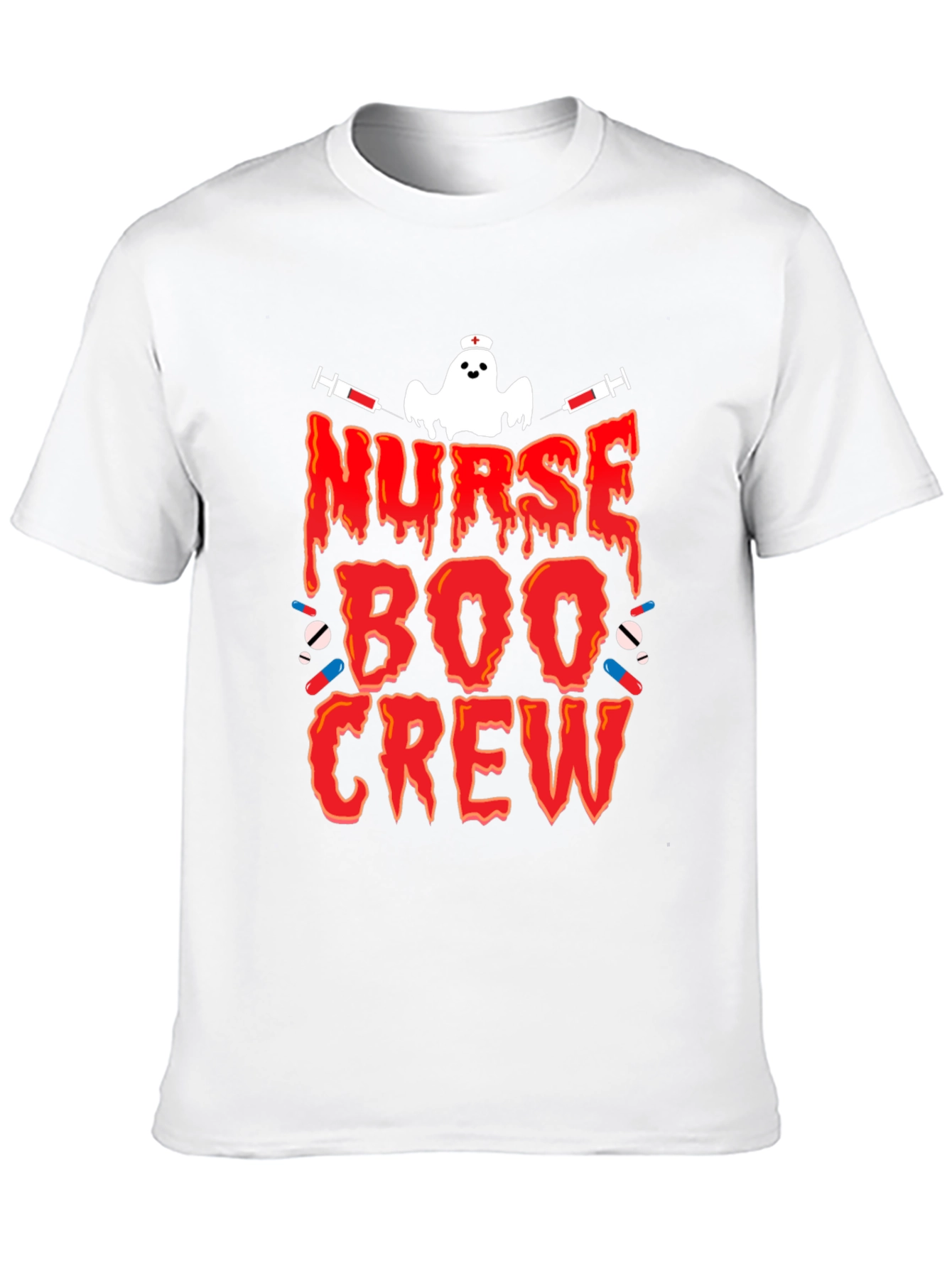 Nurse Boo Crew Halloween T-Shirt