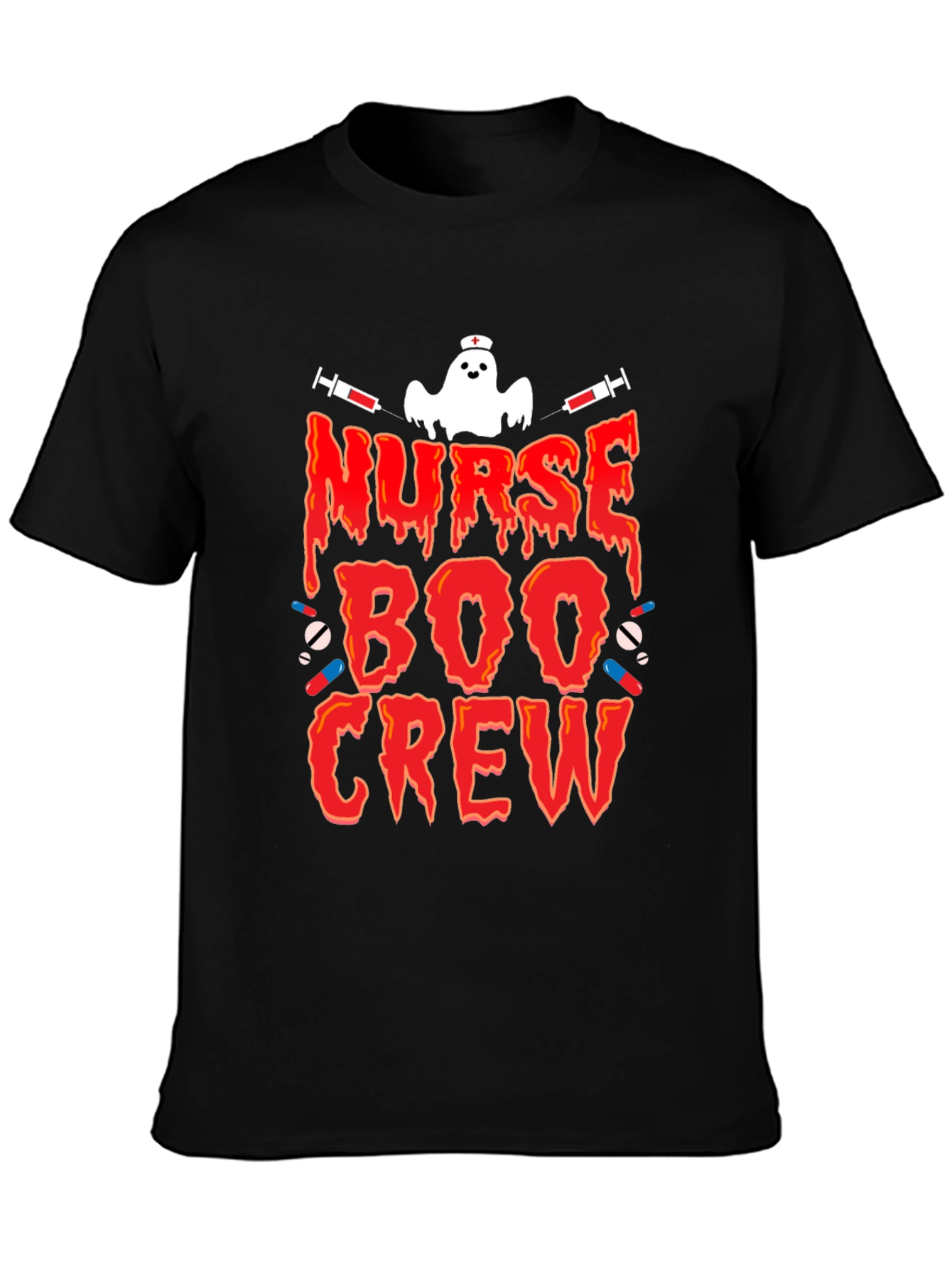 Nurse Boo Crew Halloween T-Shirt