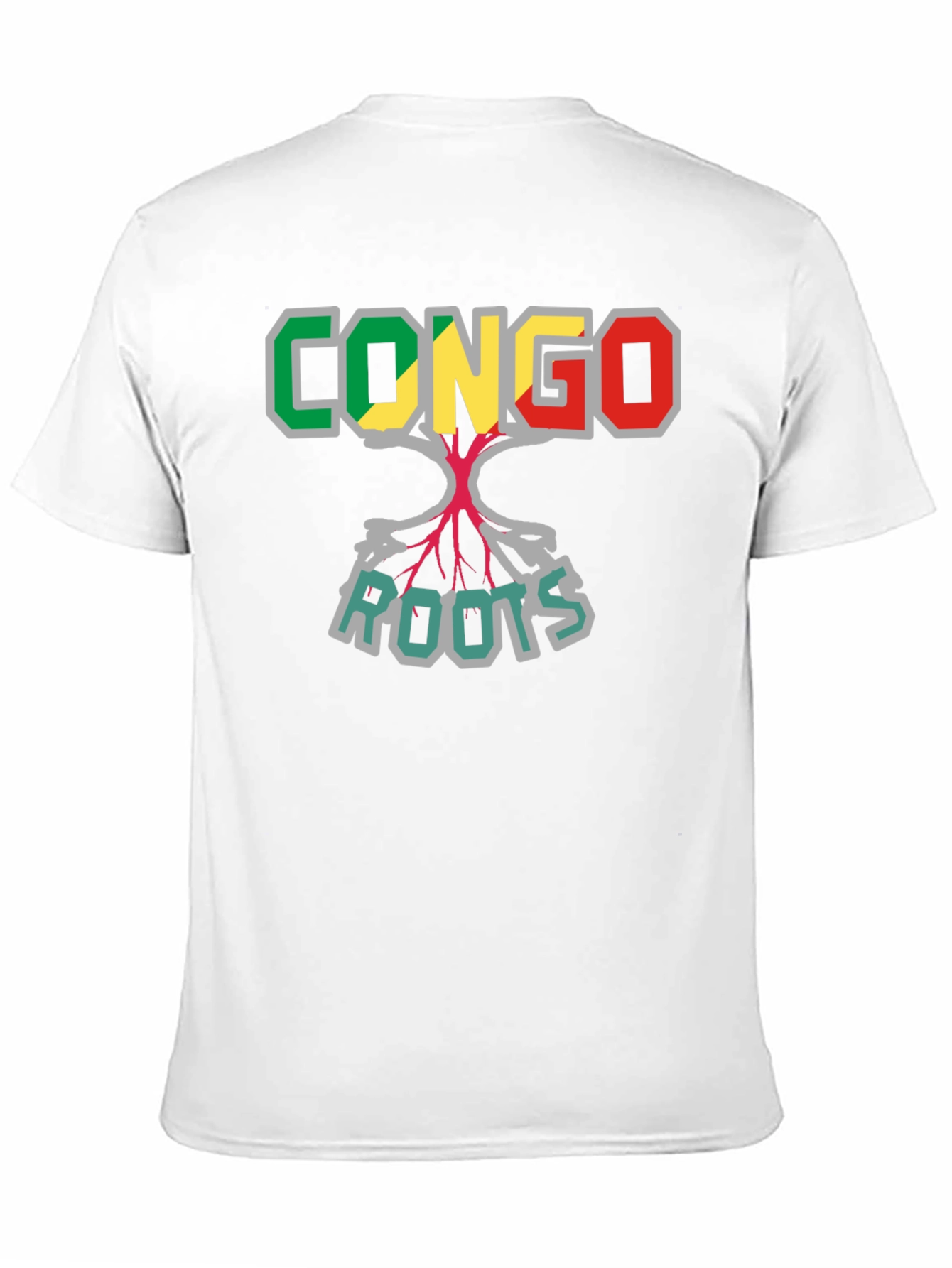 Congo Roots Graphic Print T-Shirt
