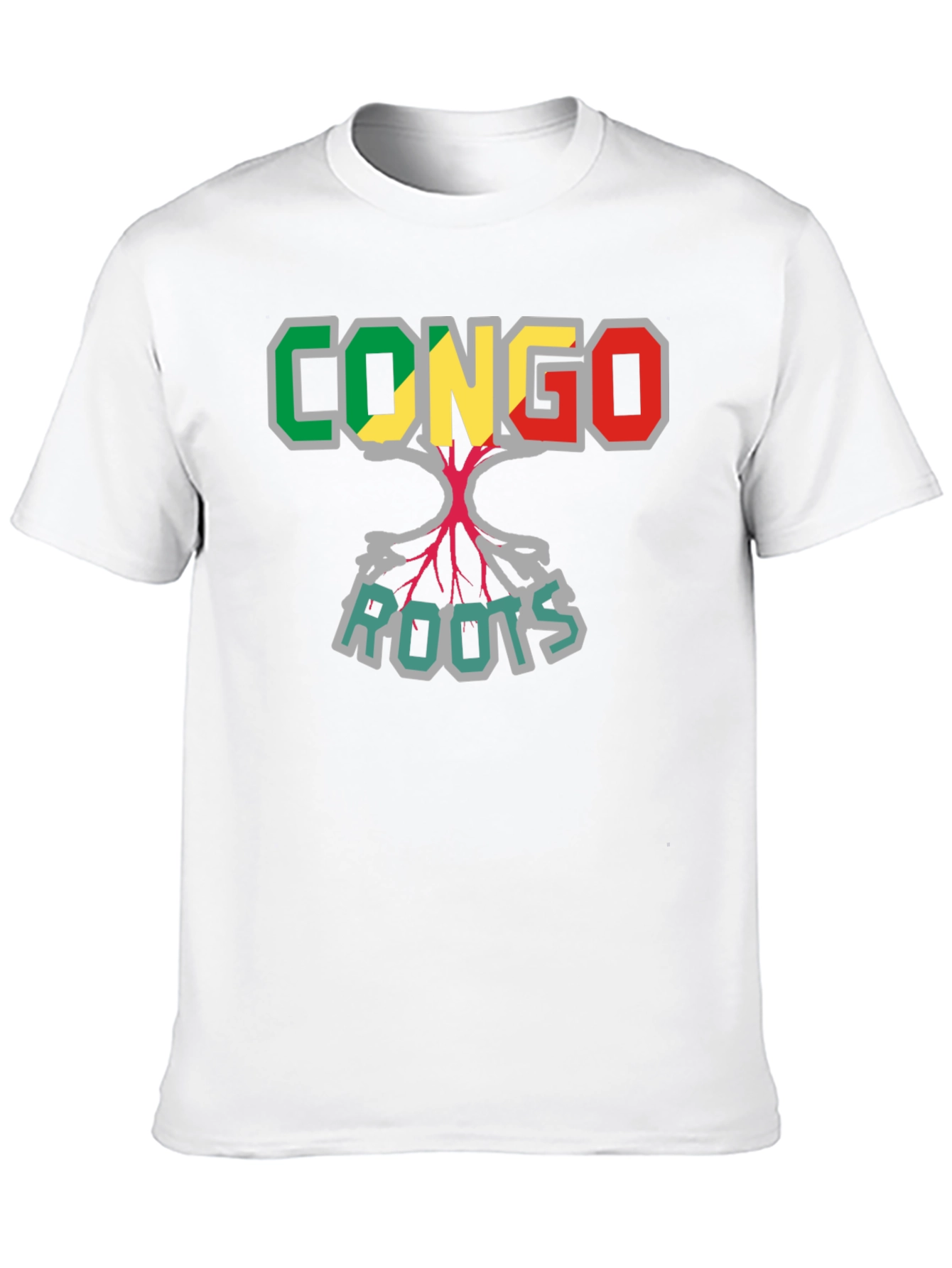 Congo Roots Graphic Print T-Shirt