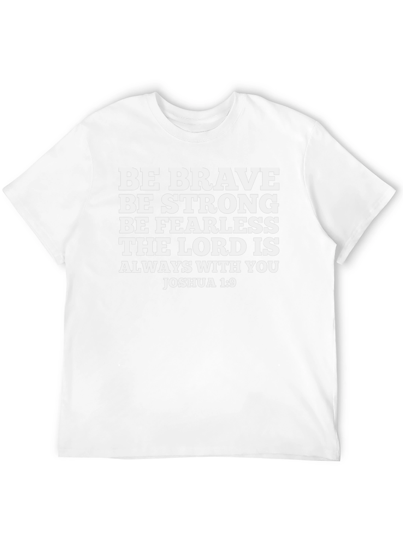 Be Brave T-Shirt - Christian Apparel