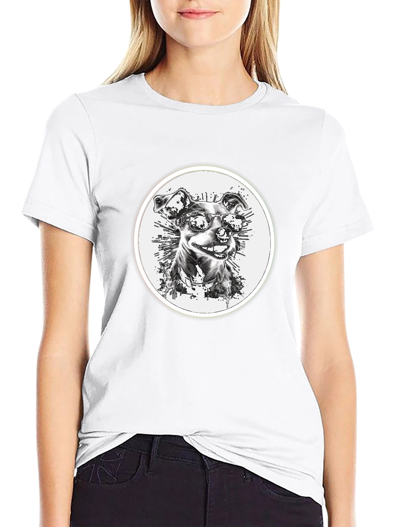 Cool Dog Graphic Tee
