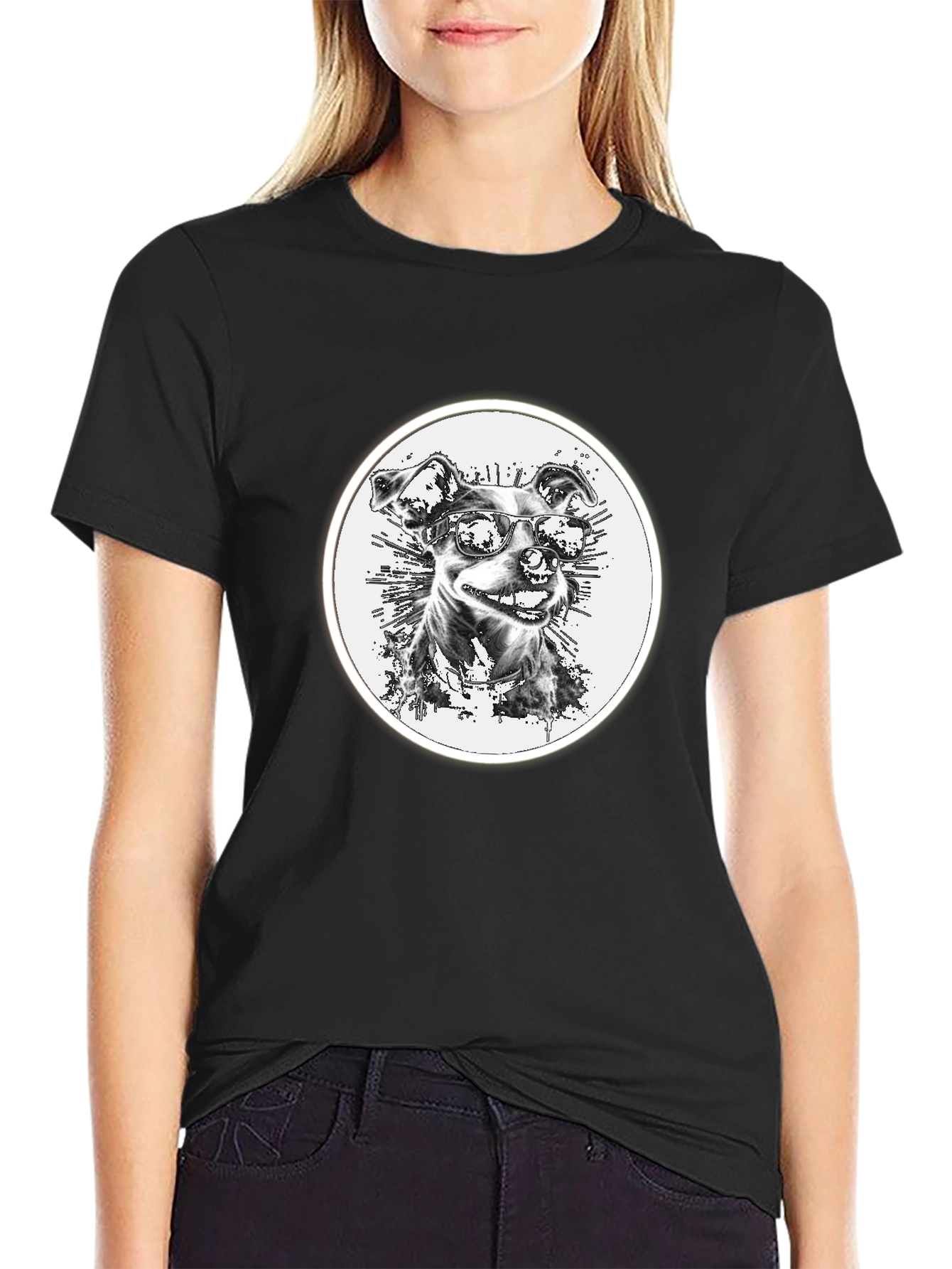 Cool Dog Graphic Tee