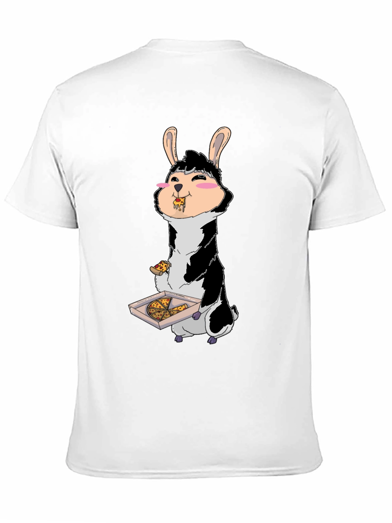 Pizza Eating Bunny T-Shirt