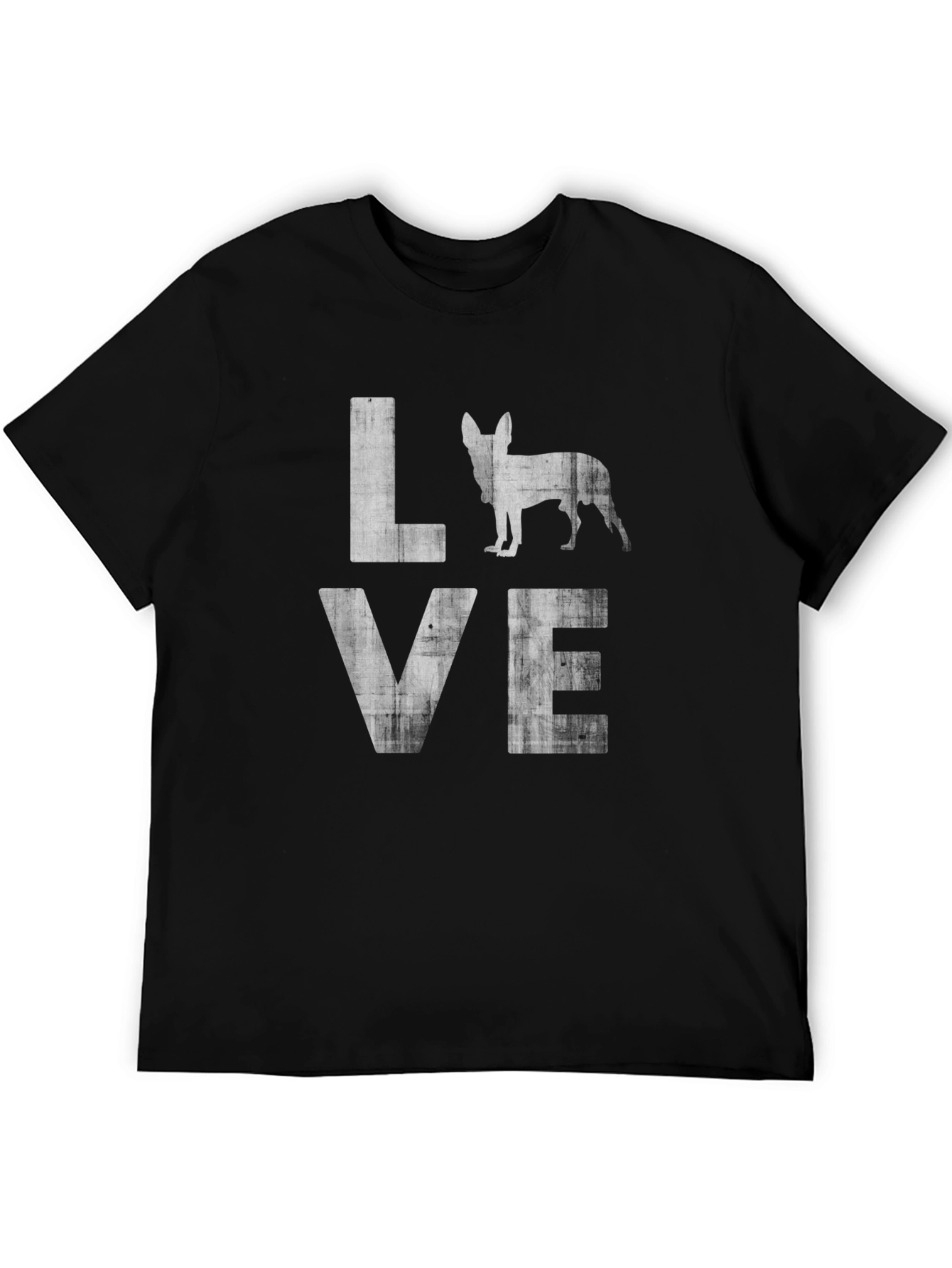 Dog Breed LOVE Graphic Tee - Black
