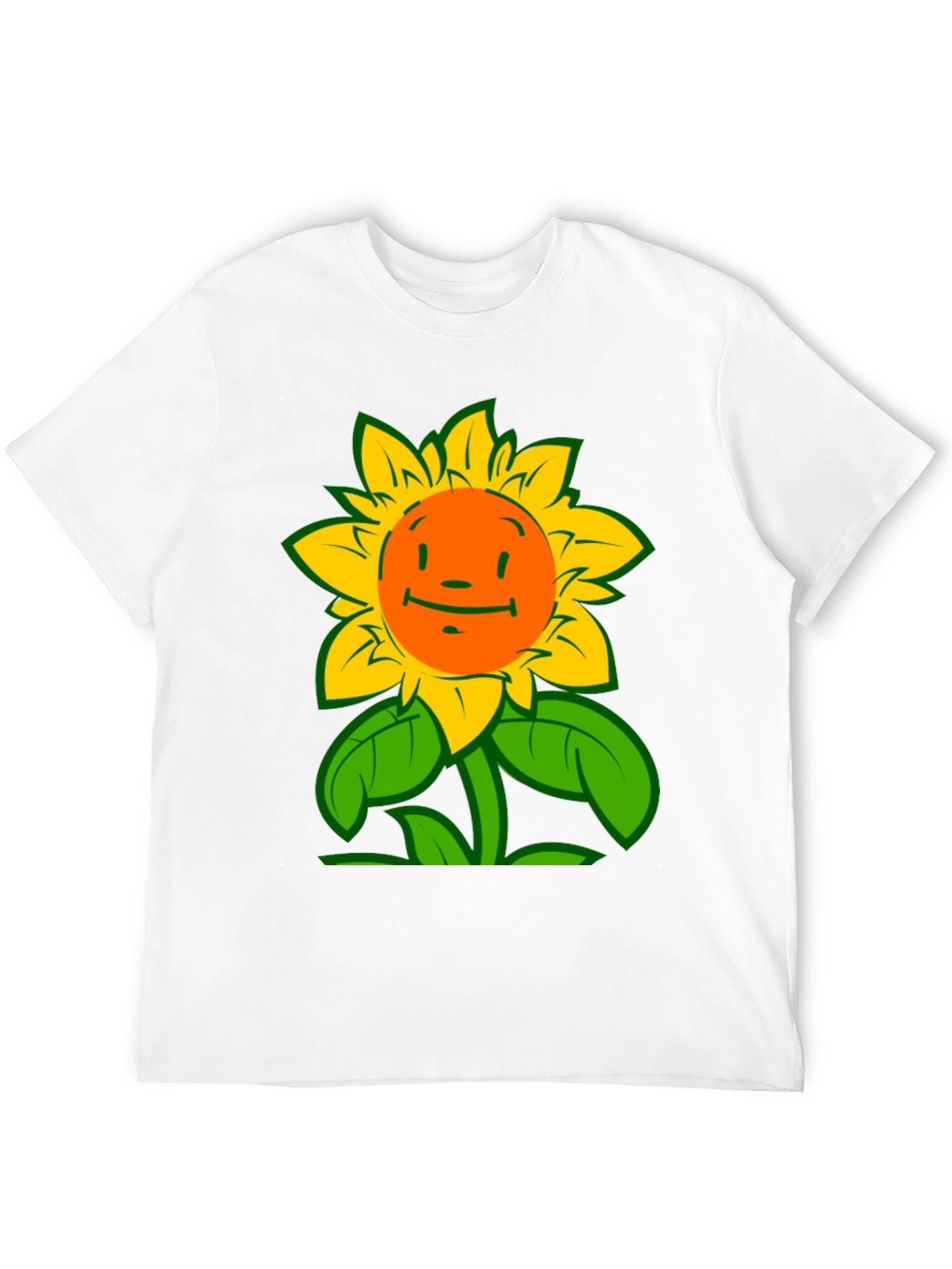 Sunflower Graphic T-Shirt - Cheerful & Unique Design