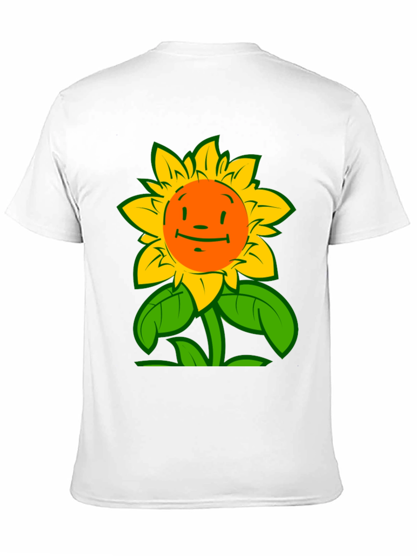Sunflower Graphic T-Shirt - Cheerful & Unique Design