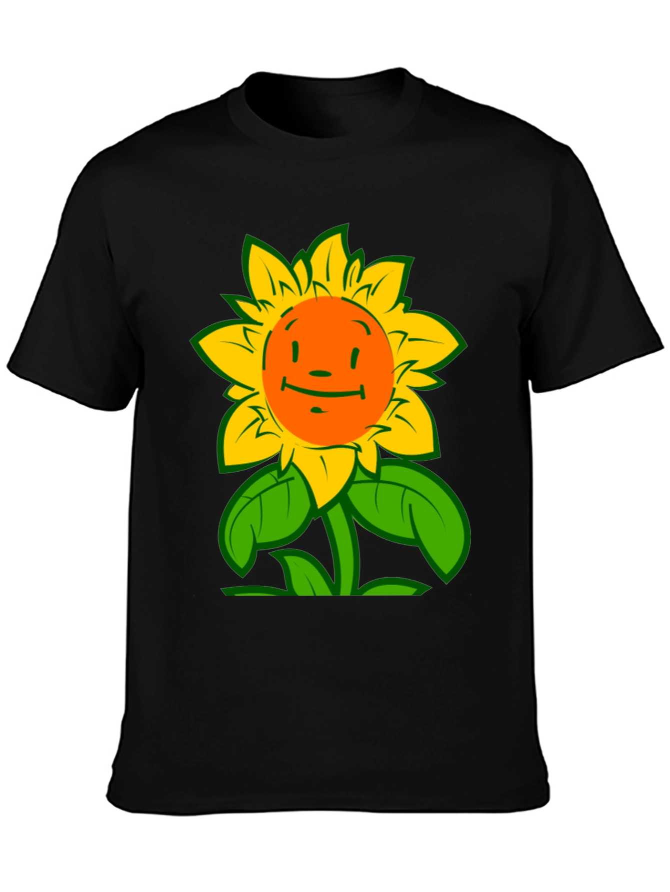 Sunflower Graphic T-Shirt - Cheerful & Unique Design