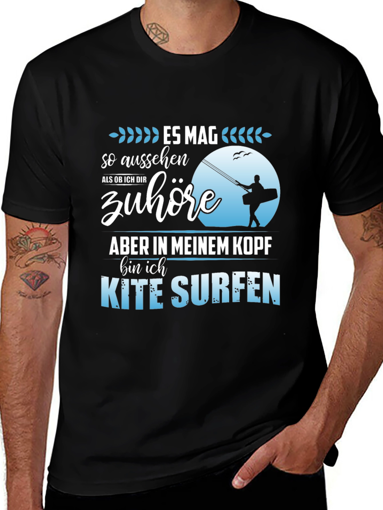Kite Surfing Mind T-Shirt
