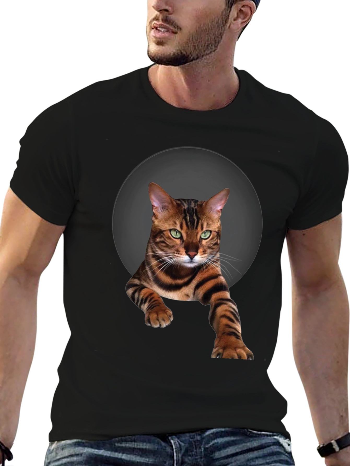 Bengal Cat T-Shirt - Cool Cat Graphic Tee
