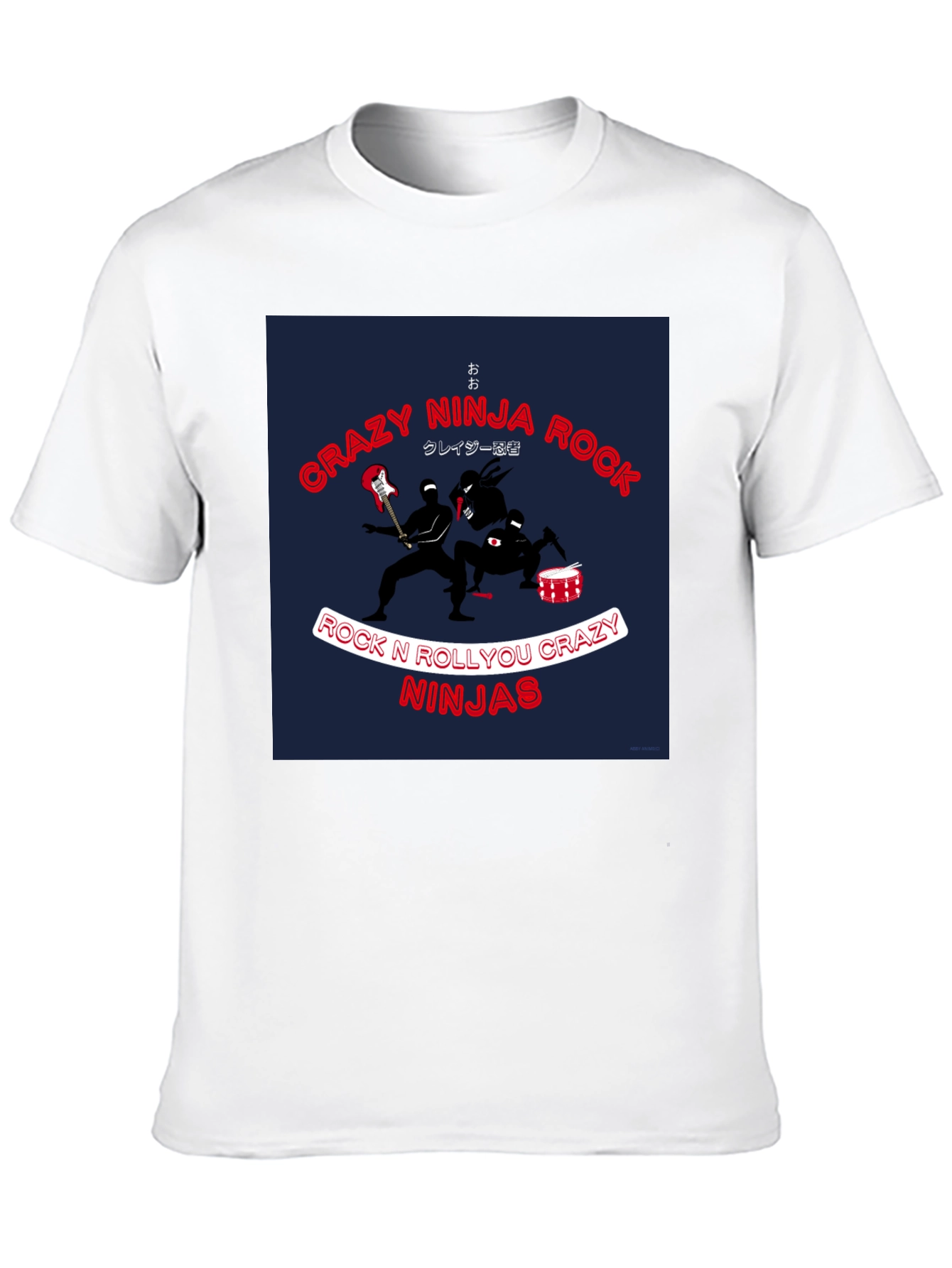 Crazy Ninja Rock T-Shirt